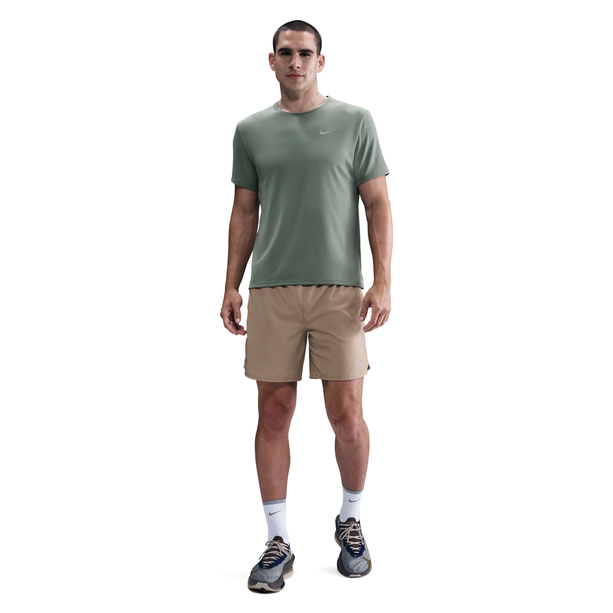 Nike Miler Dri-FIT UV Short-Sleeve Running Top