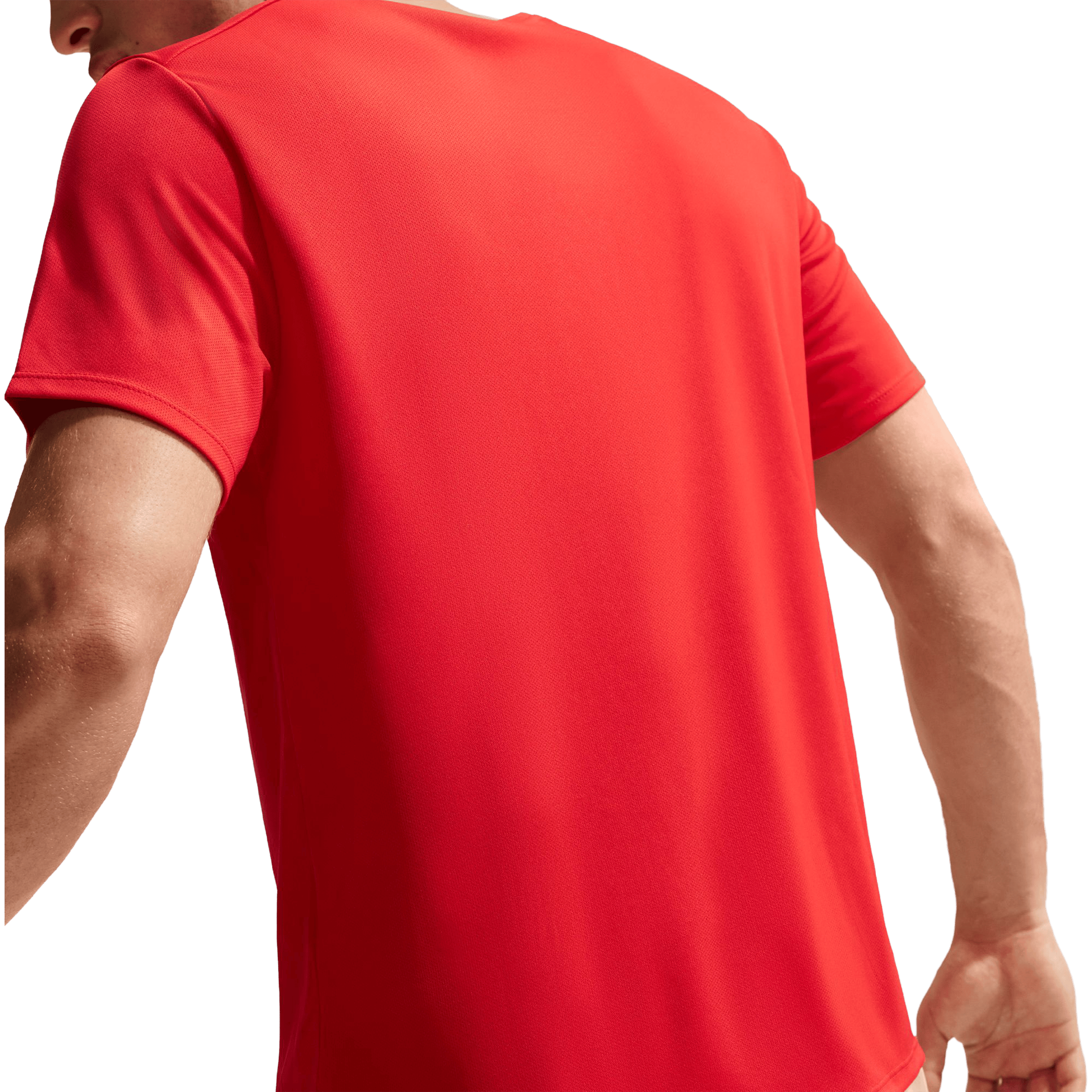 Mens Nike Miler Dri-FIT UV Short-Sleeve Running Top