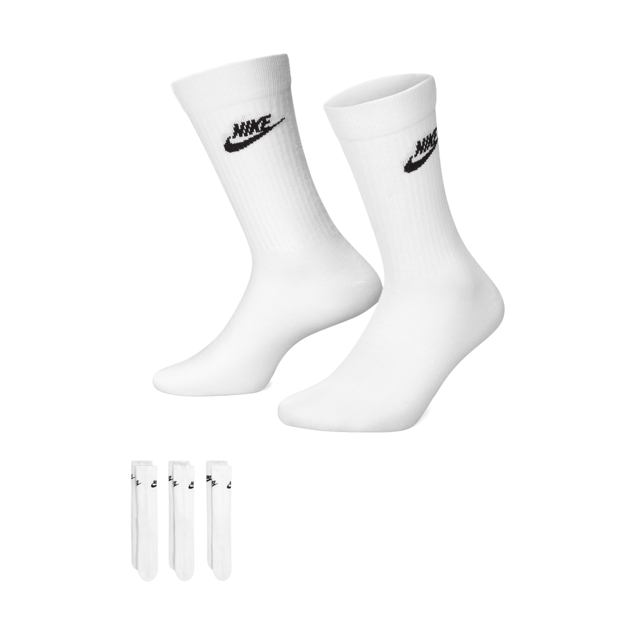 Unisex Nike (3pk) Sportswear Everyday Essential Crew Socks