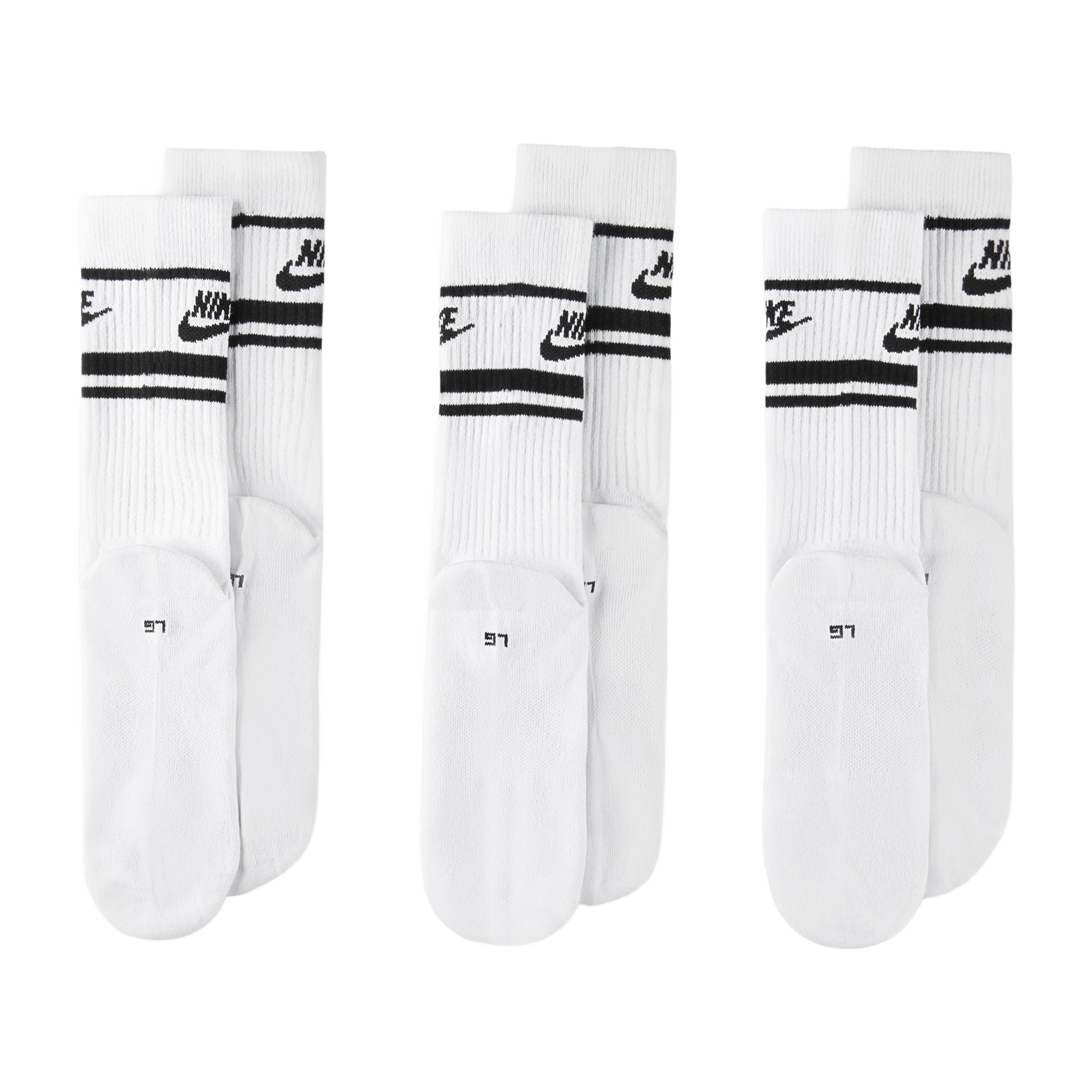 Nike Dri-FIT Everyday Essentials (3pk) Crew Socks