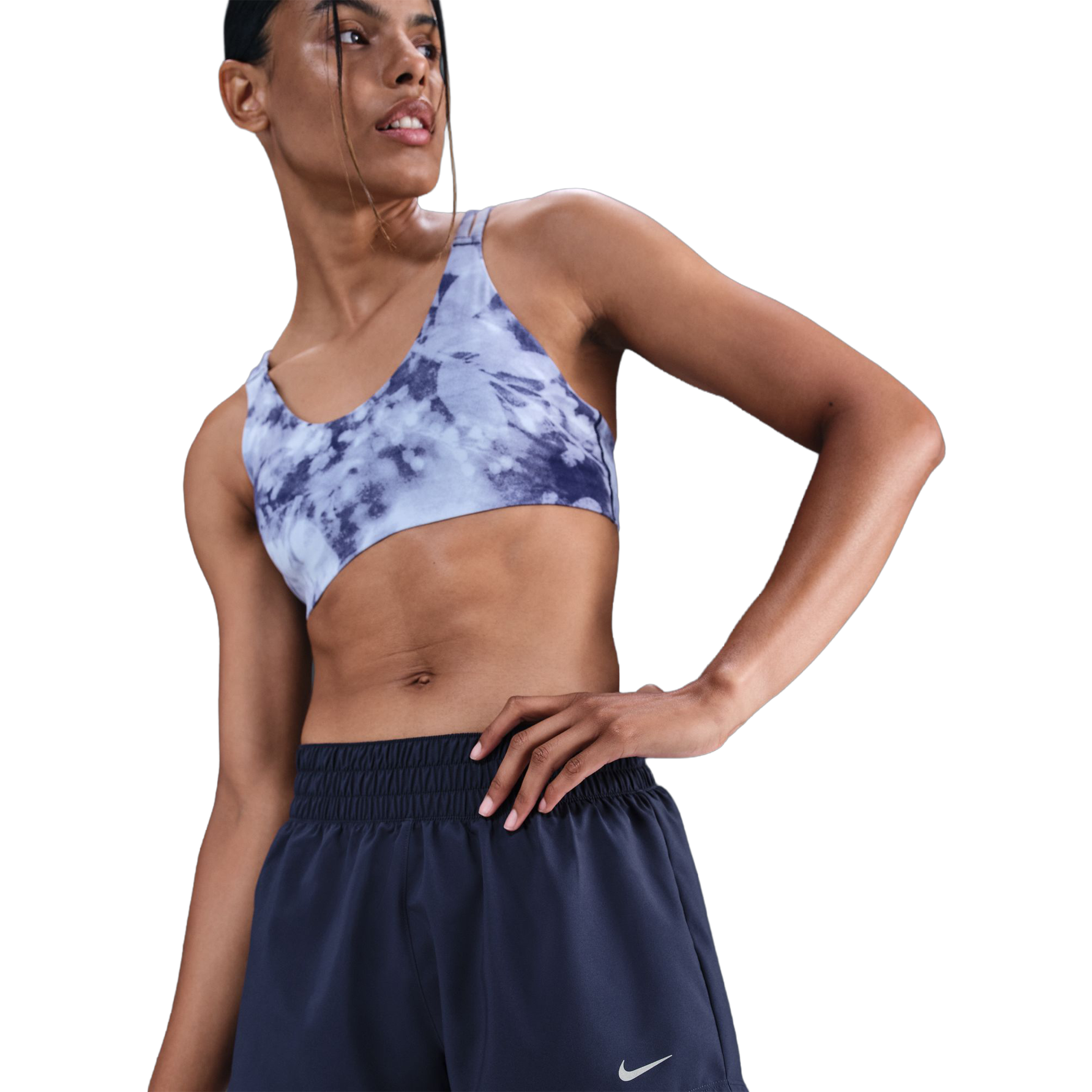 Nike One Dri-FIT Mid-Rise (3") Brief-Lined Shorts