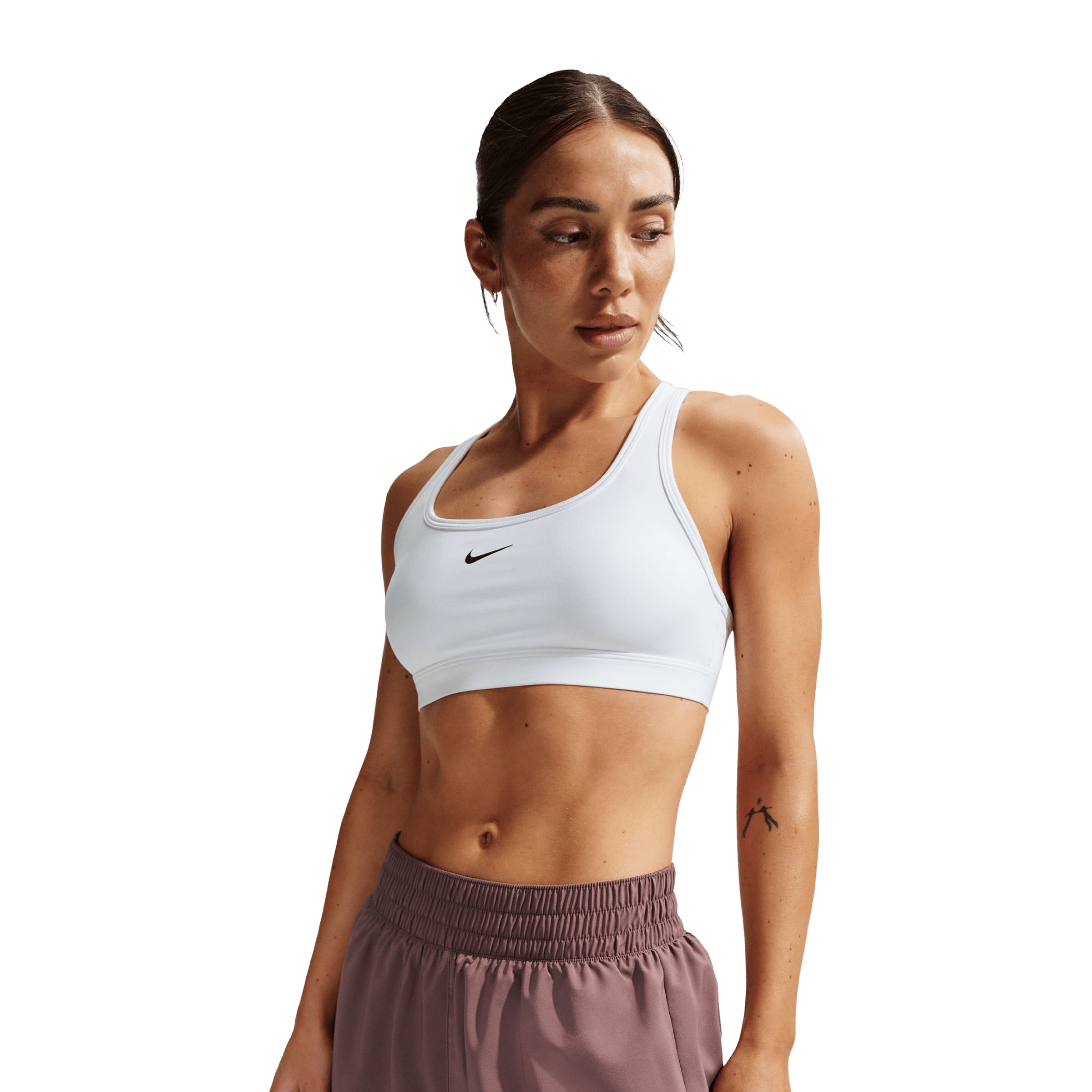 Womens Nike One Dri-FIT Mid-Rise (3") Brief-Lined Shorts