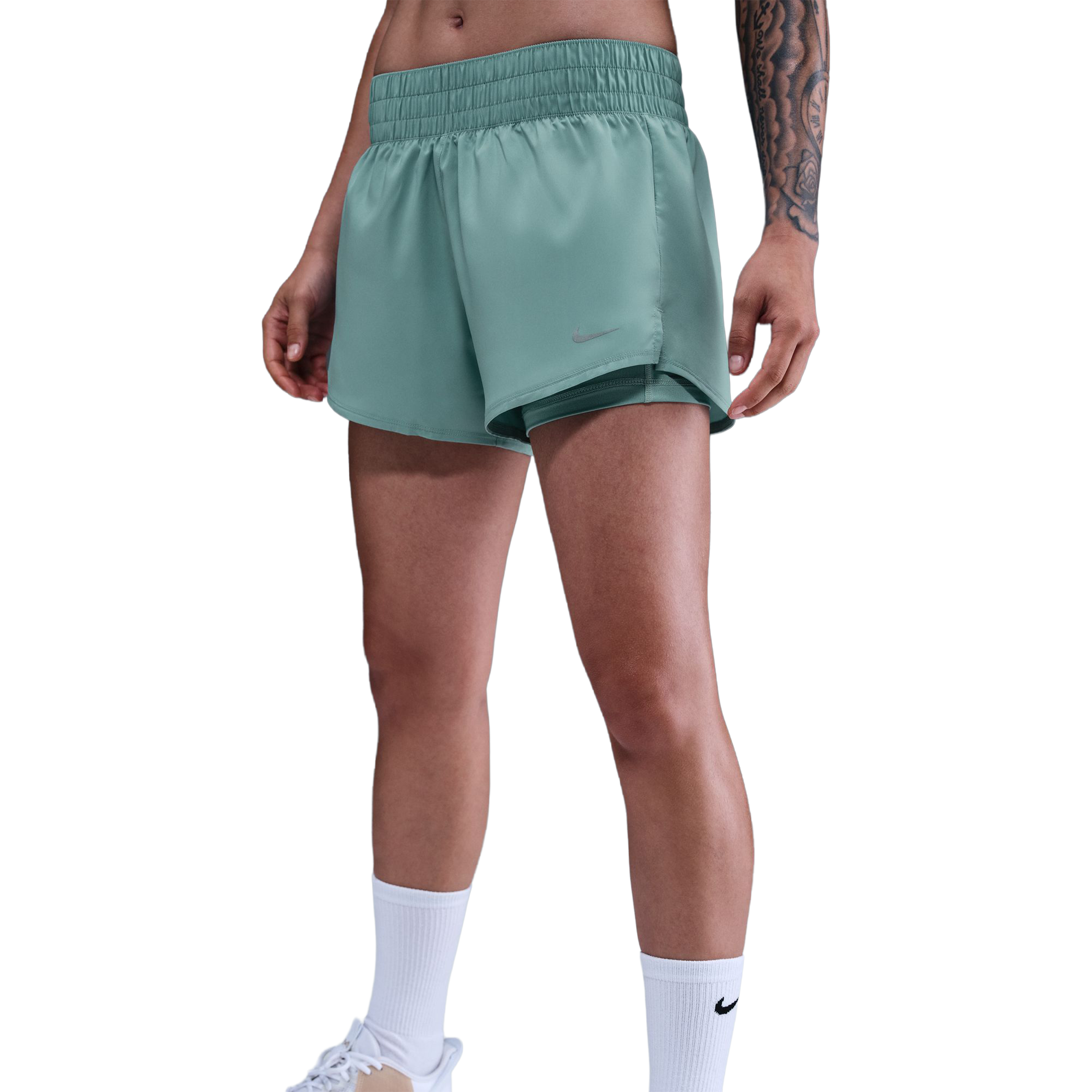 Nike One Dri-FIT Mid-Rise (3") 2-in-1 Shorts