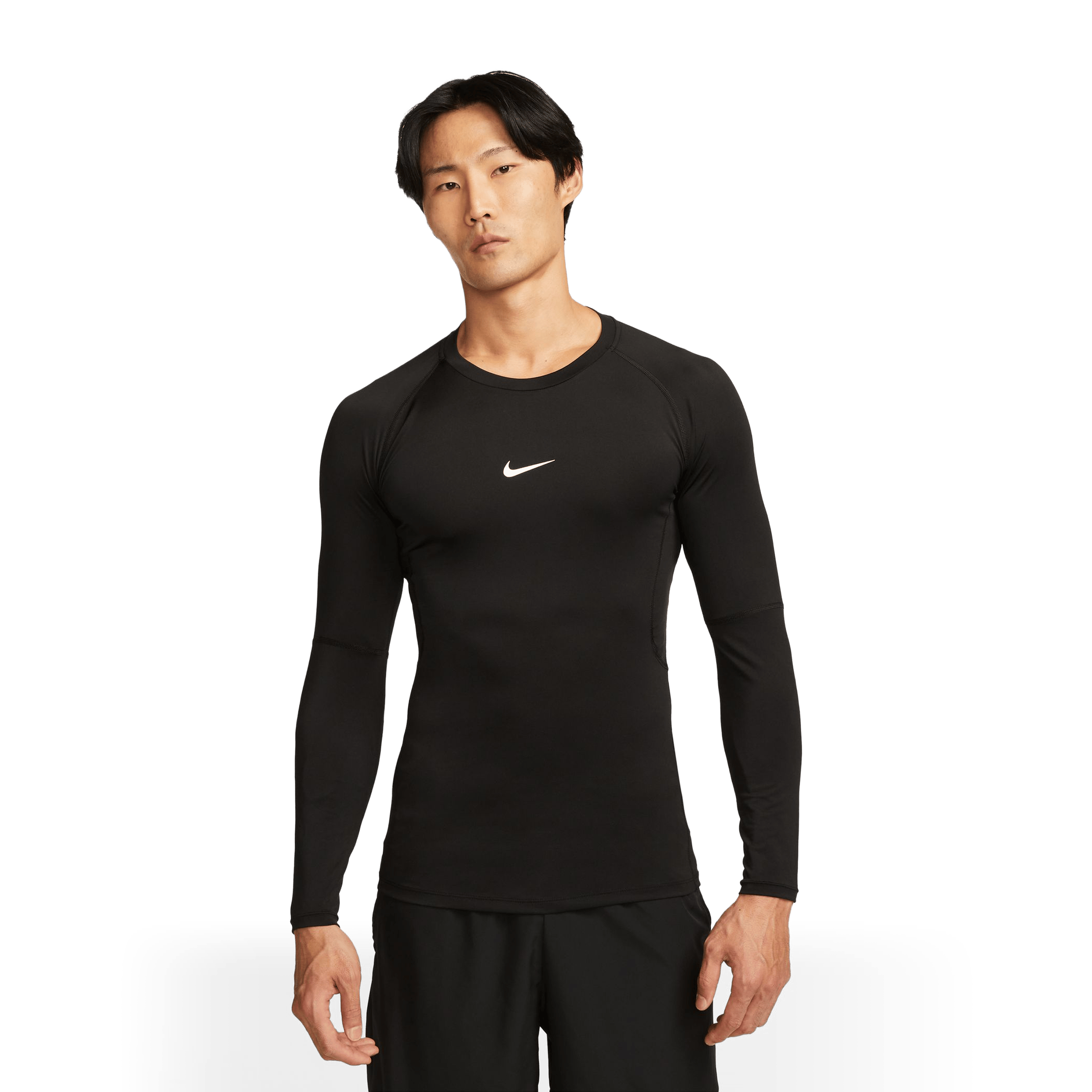 Mens Nike Pro Dri-FIT Tight Long-Sleeve Fitness Top