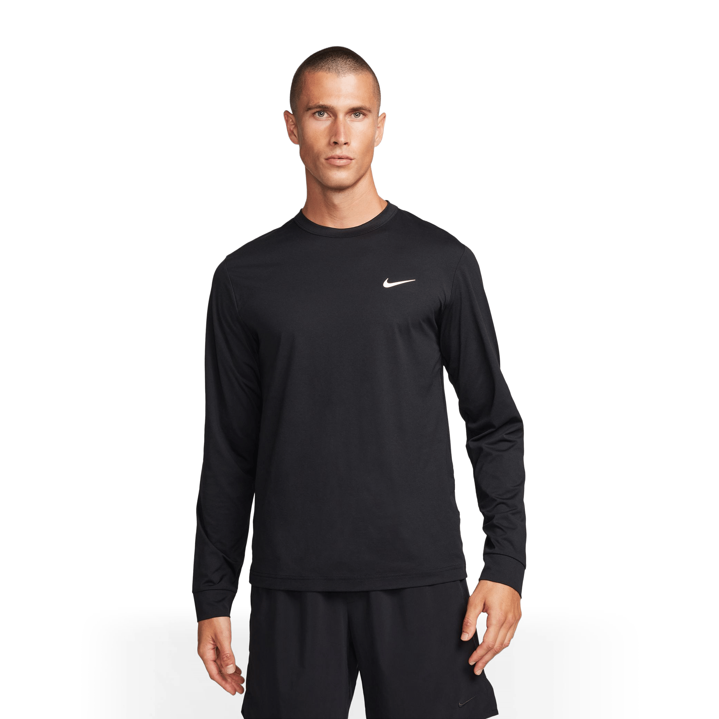 Mens Nike Dri-FIT UV Hyverse Long Sleeve Fitness Top