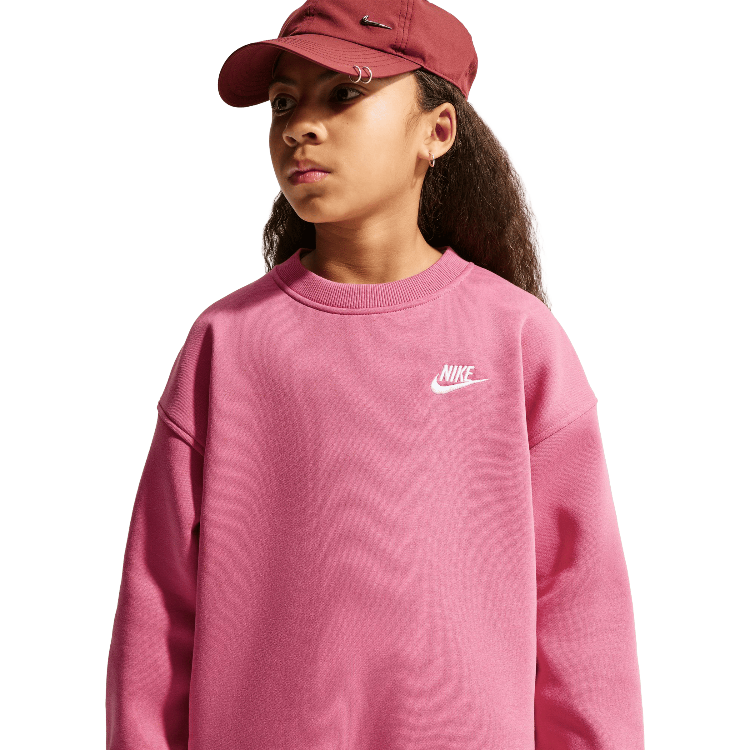 Kids Nike Sportswear Club Fleece Oversized Sweatshirt
