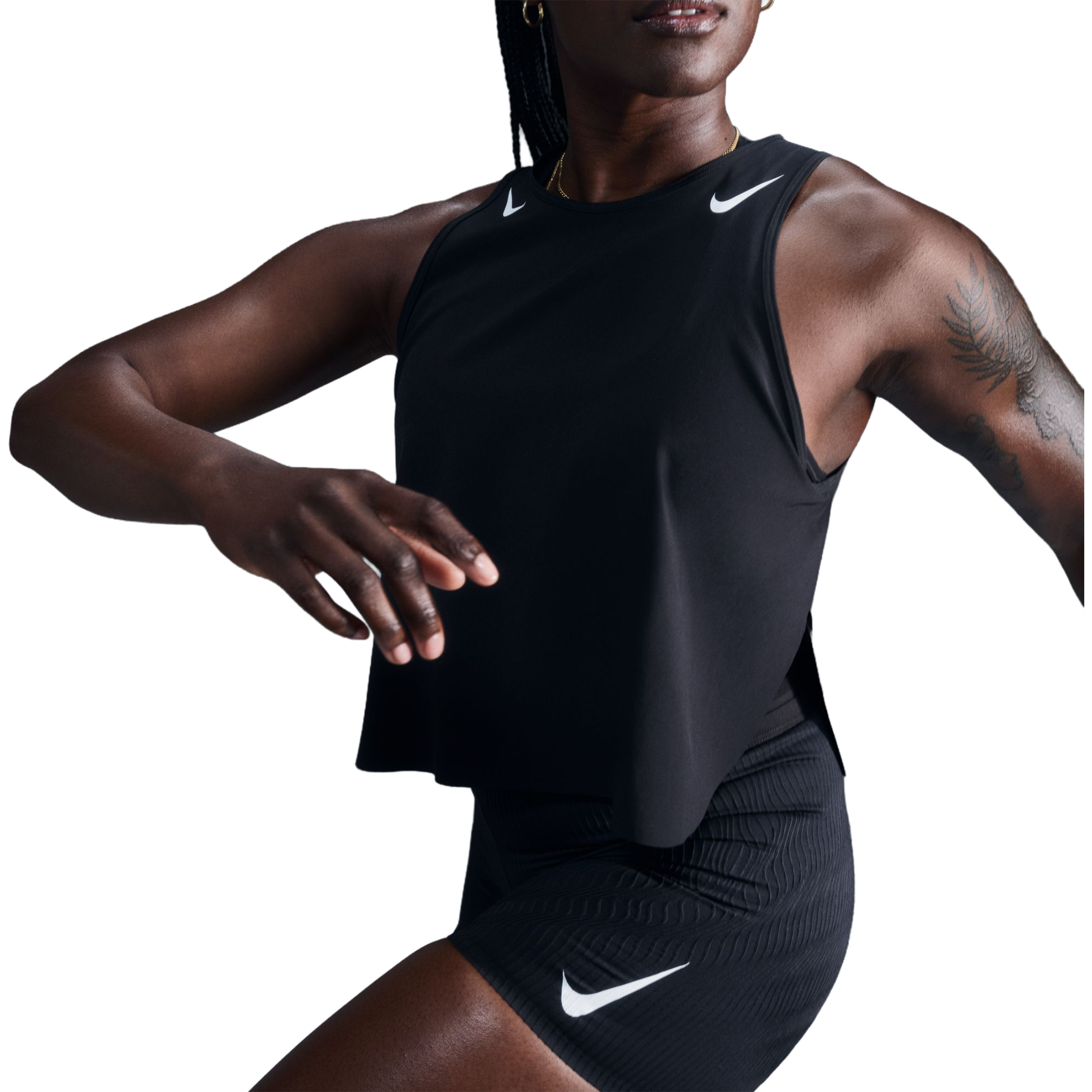 Nike AeroSwift Dri-FIT ADV Cropped Running Tank Top