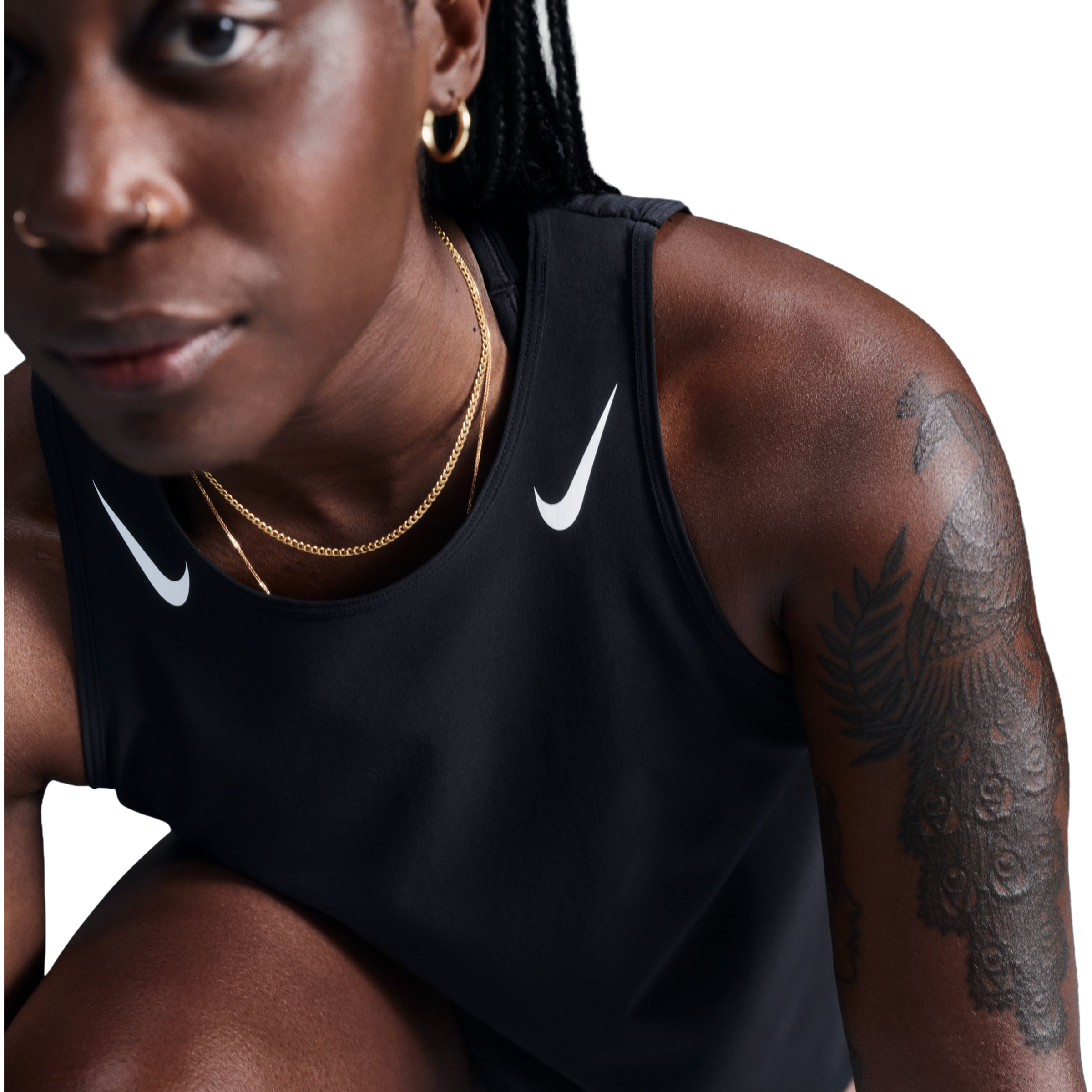 Nike AeroSwift Dri-FIT ADV Cropped Running Tank Top