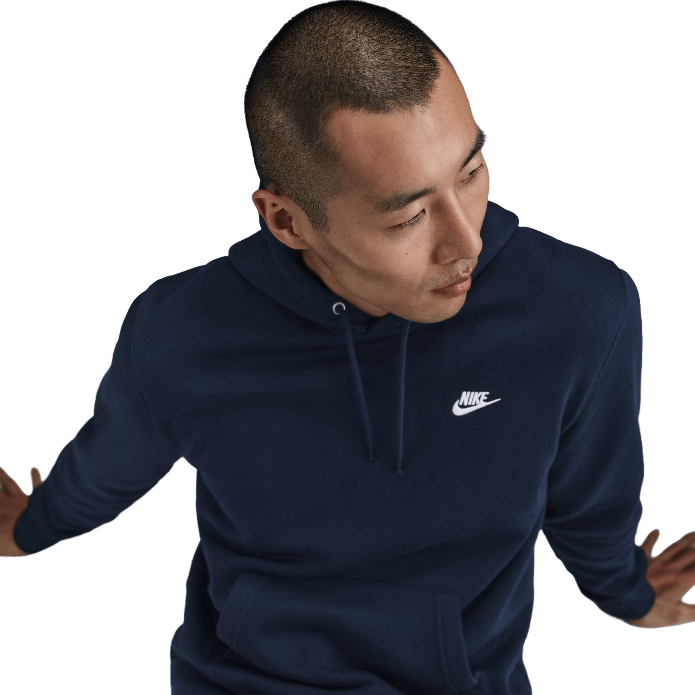 Mens Nike Pullover Fleece Hoodie