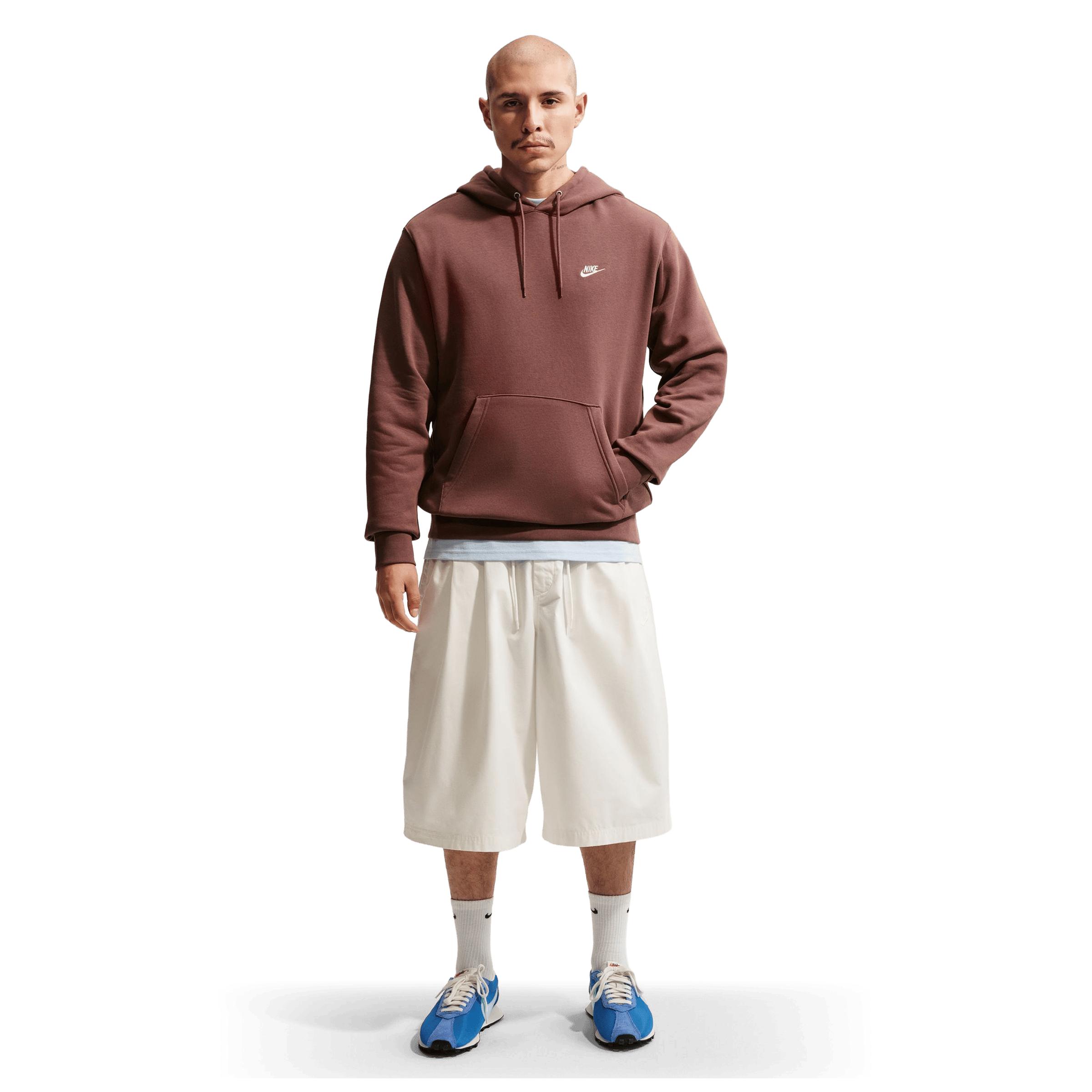 Mens Nike Pullover Fleece Hoodie