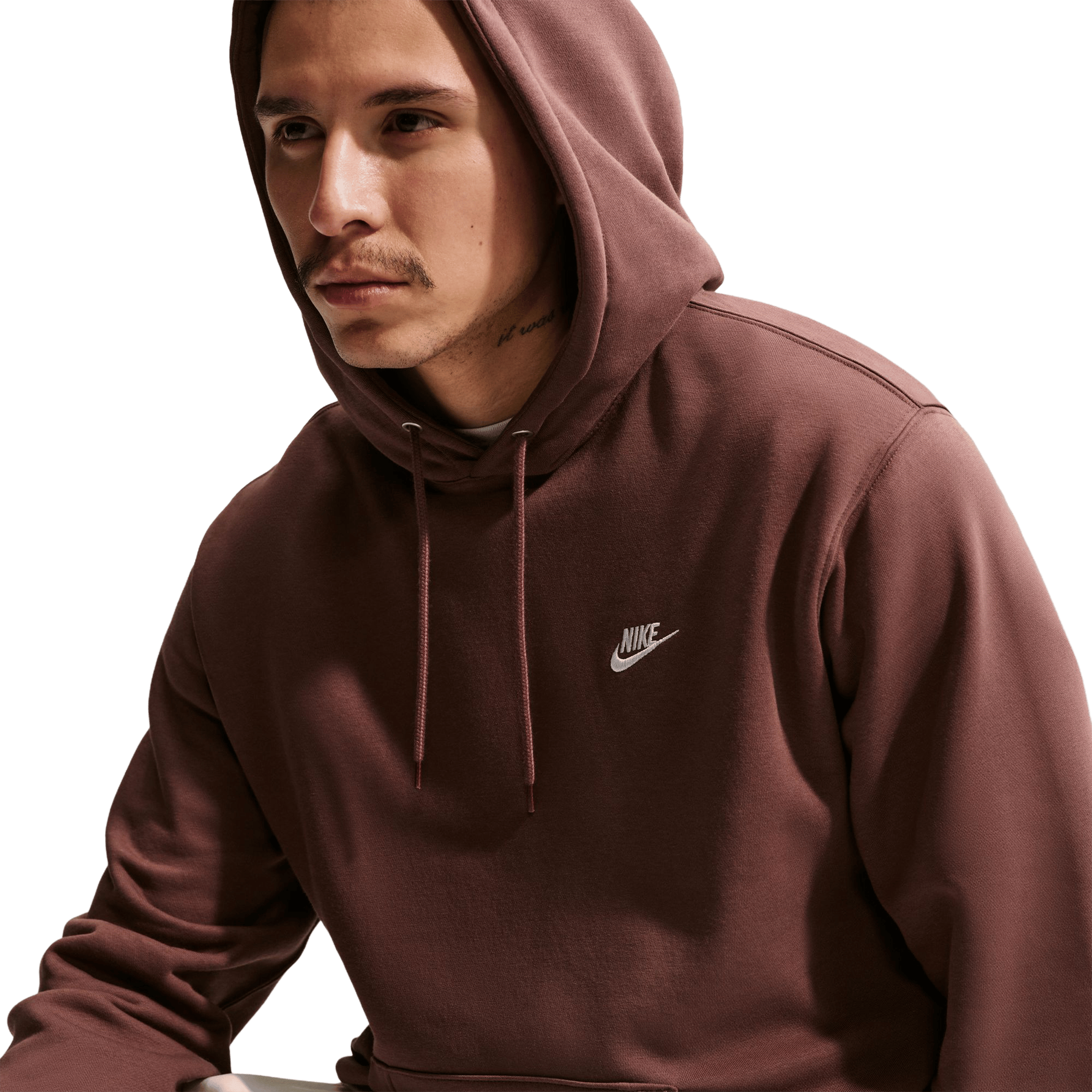 Mens Nike Pullover Fleece Hoodie