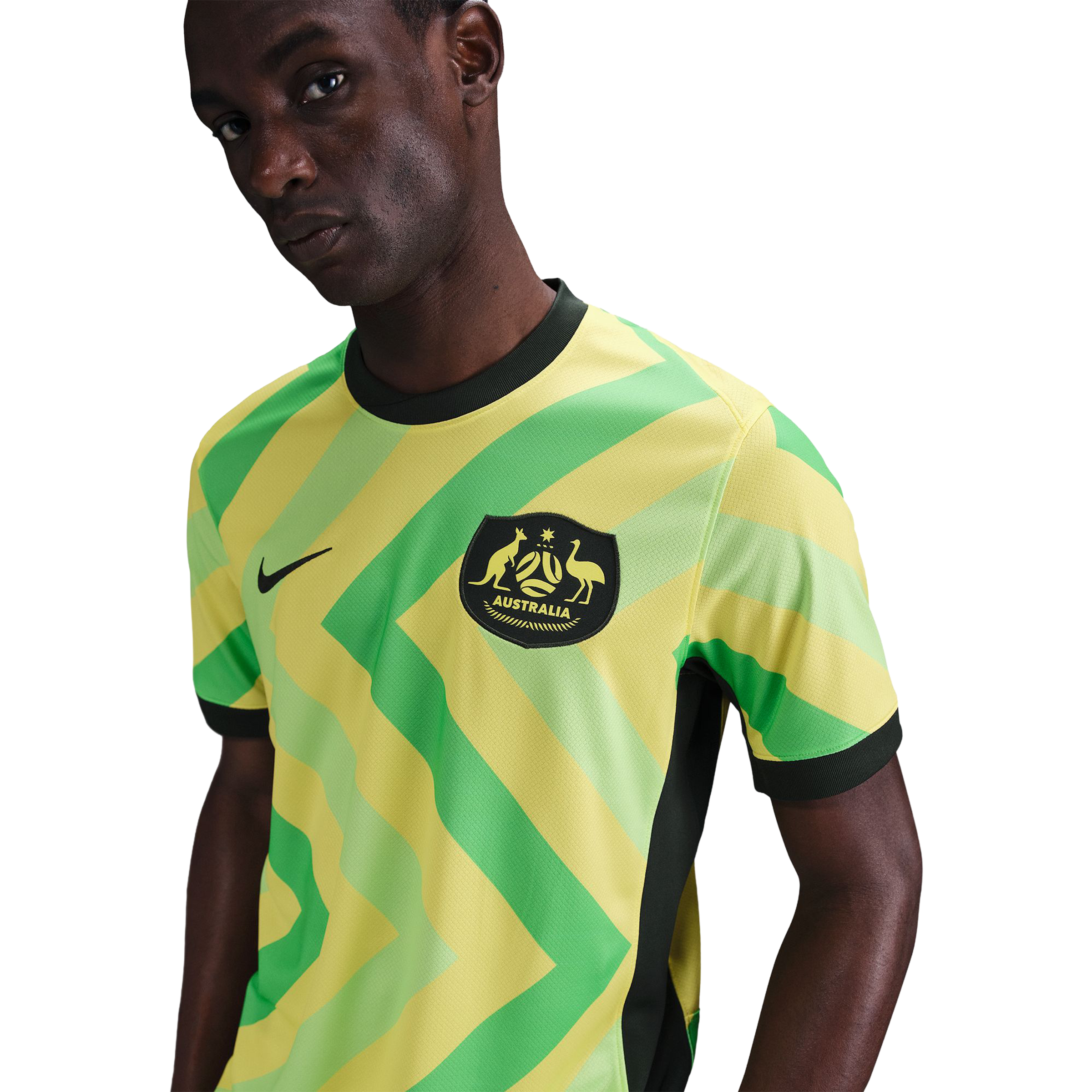 Nike Australia 2025/26 Stadium Home Dri-FIT Football Replica Shirts