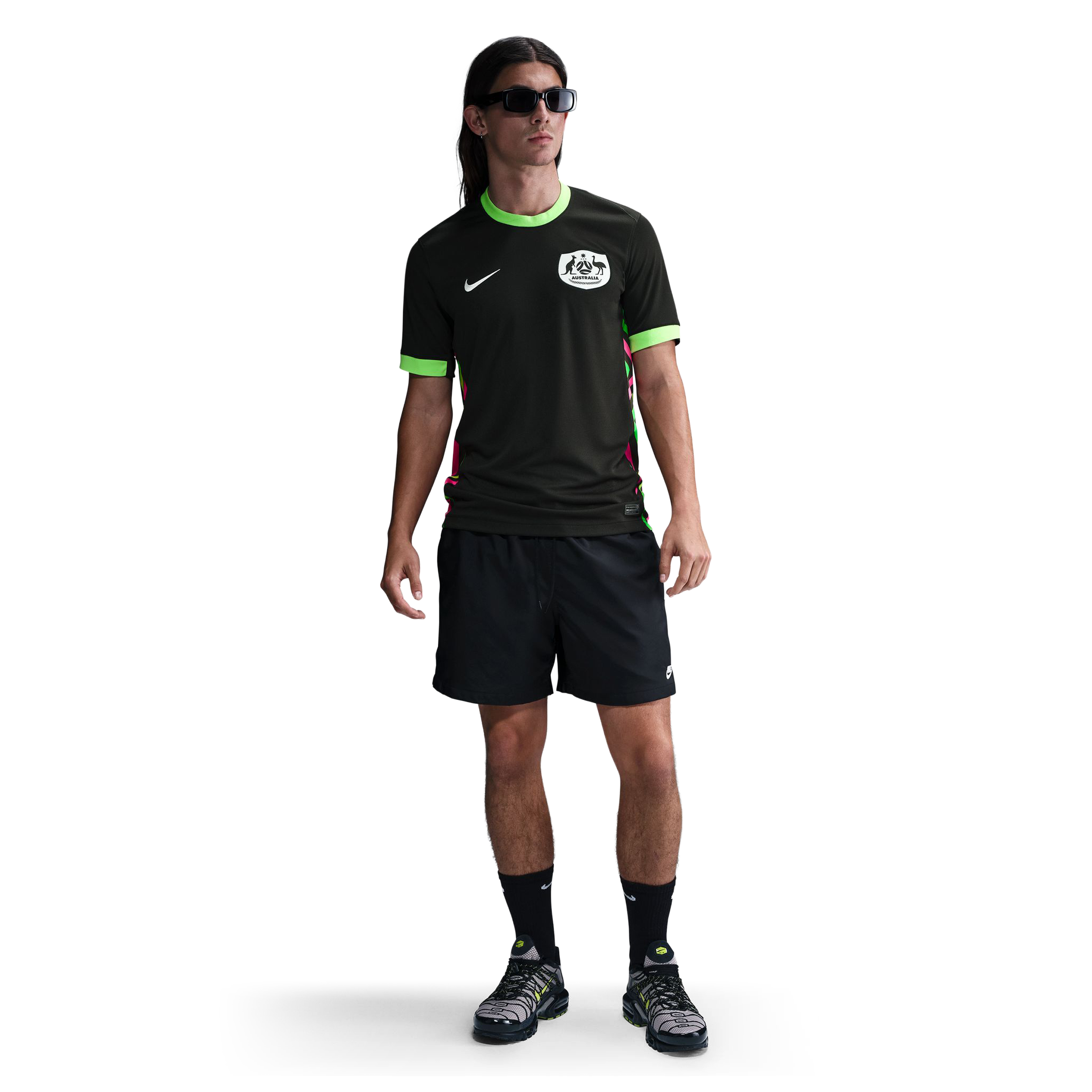 Nike Australia 2025/26 Stadium Away Dri-FIT Football Replica Shirt