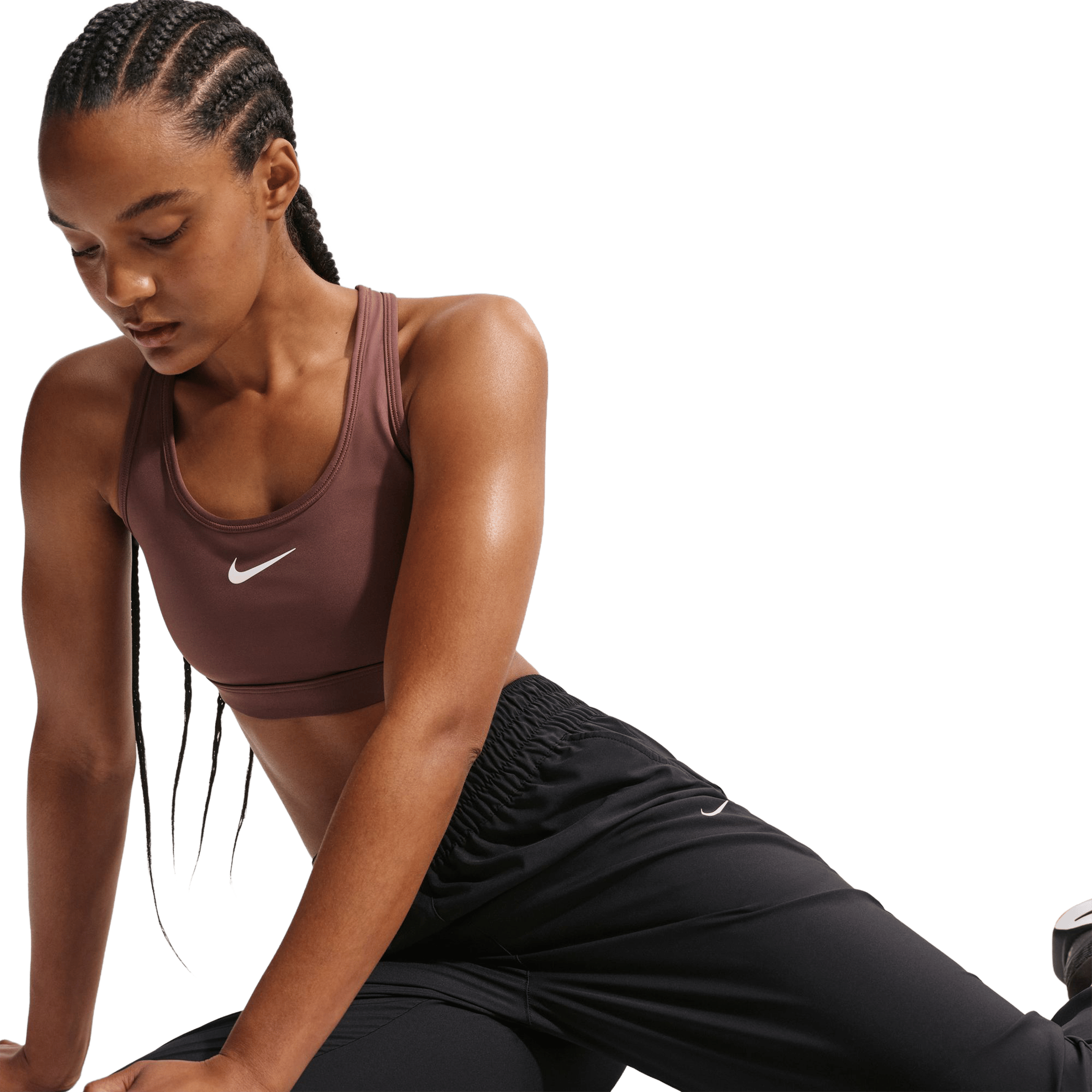 Womens Nike One Dri-FIT High-Waisted 7/8 Joggers