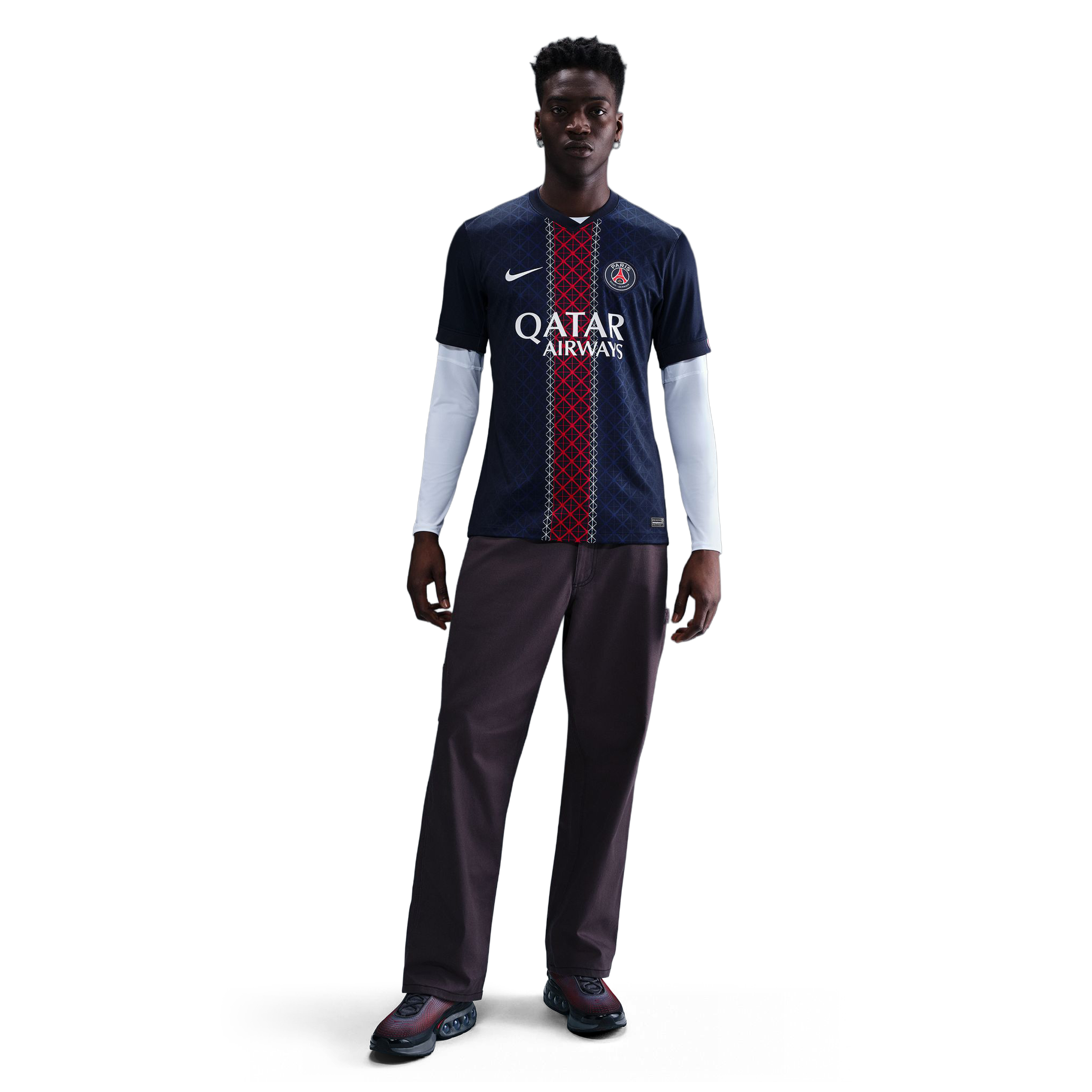 Nike Paris Saint-Germain 2025/26 Stadium Home Replica Shirt