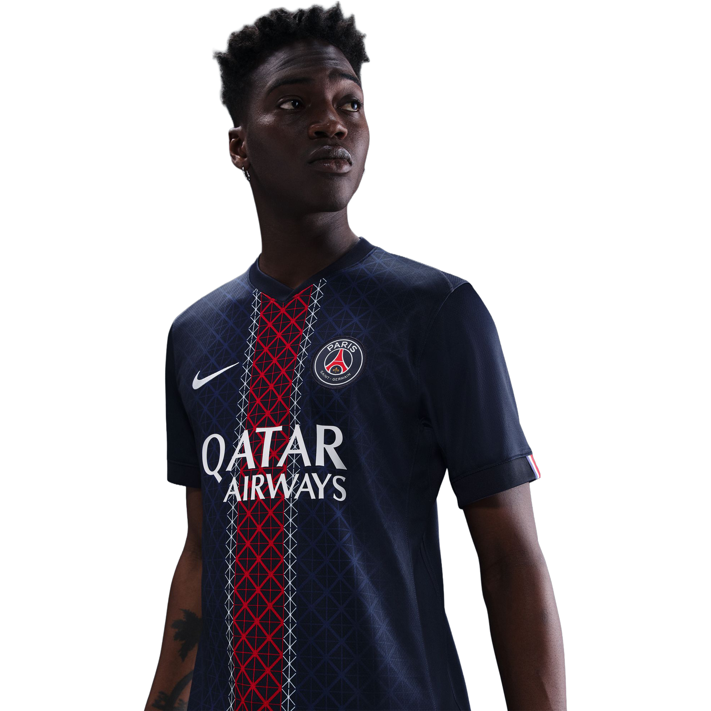 Nike Paris Saint-Germain 2025/26 Stadium Home Replica Shirt