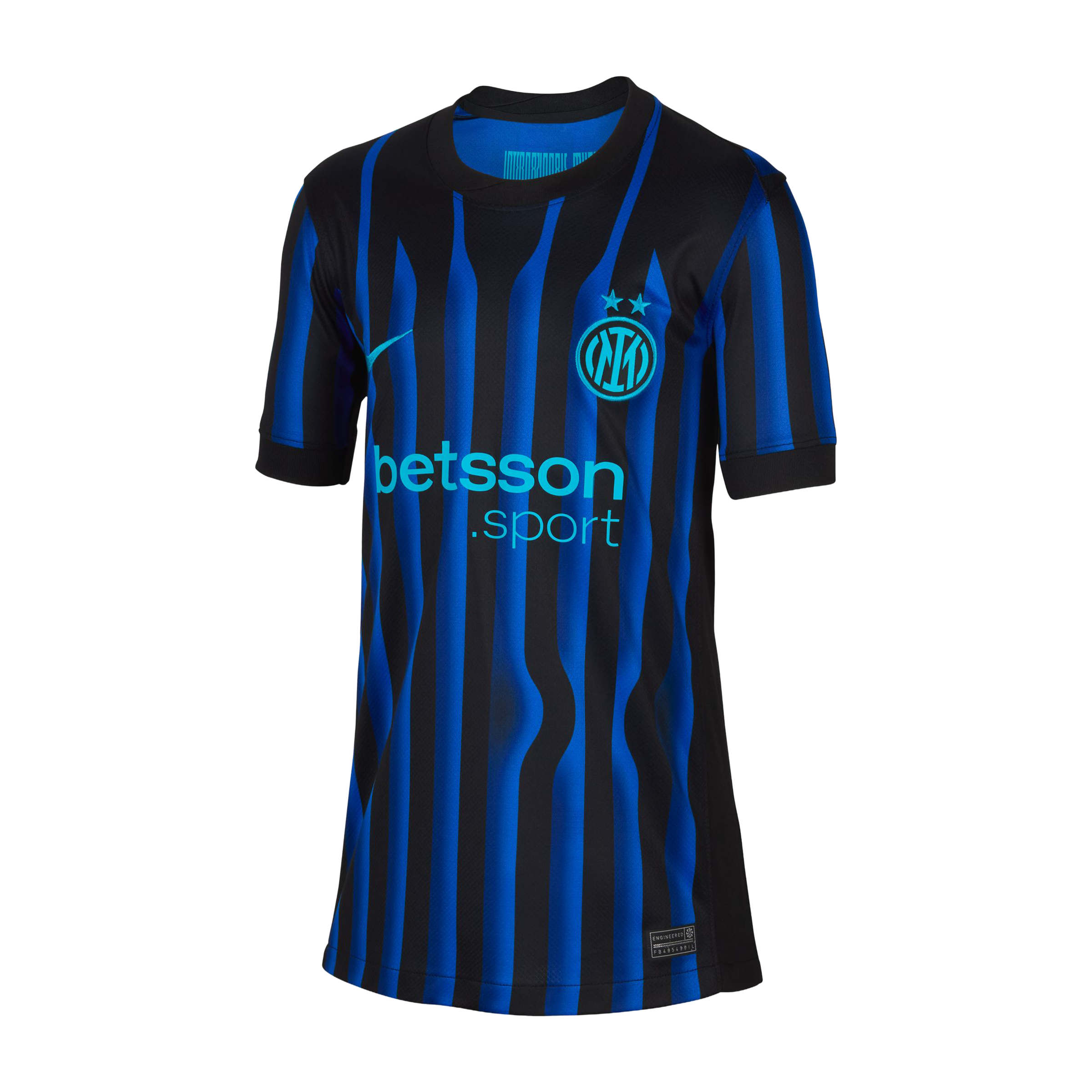 Nike Inter Milan 2025/26 Stadium Home Replica Shirt