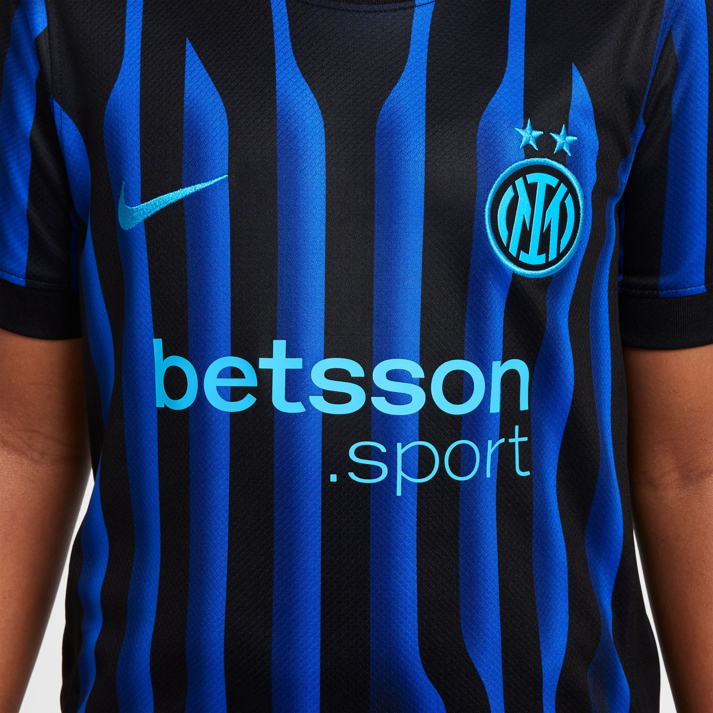 Nike Inter Milan 2025/26 Stadium Home Replica Shirt
