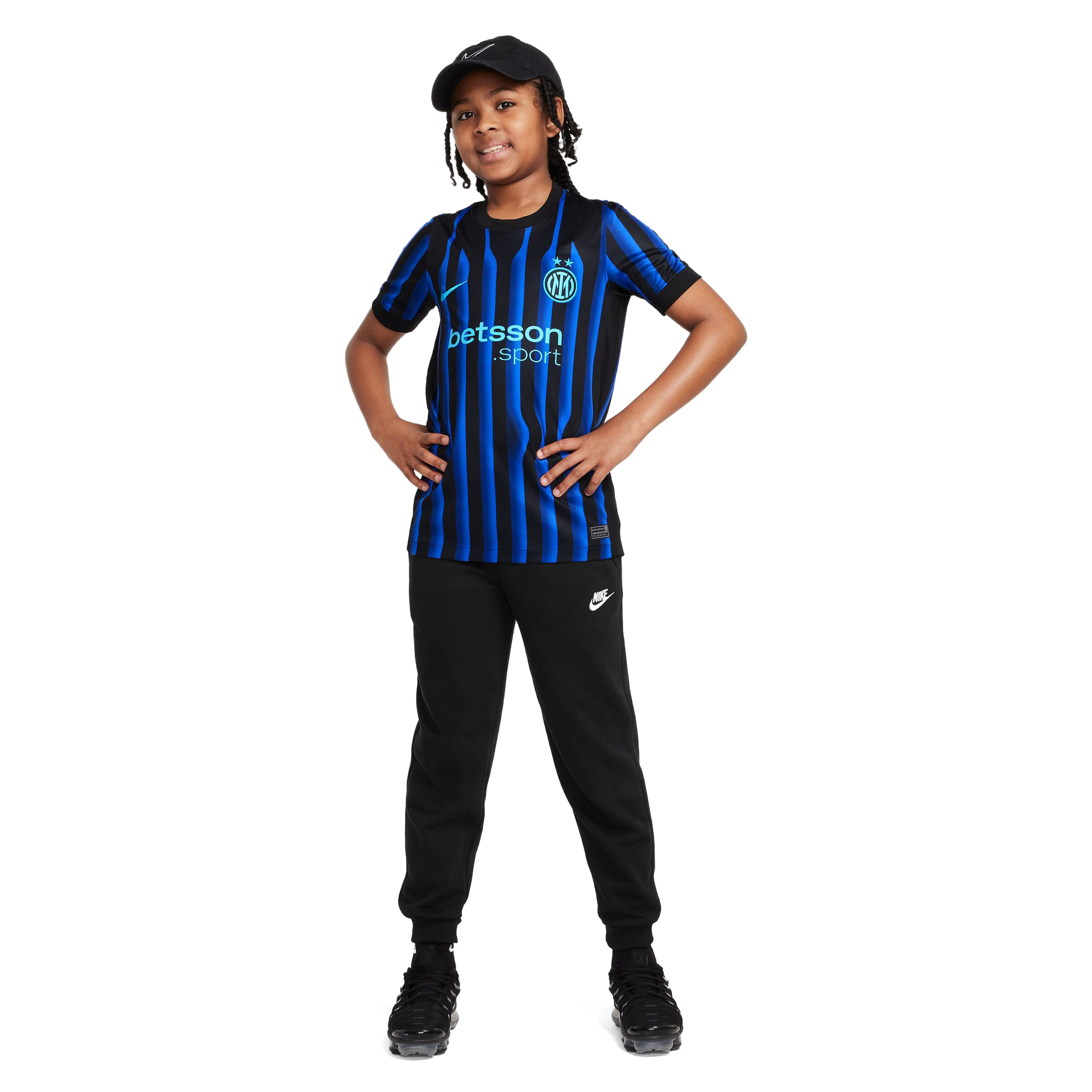 Nike Inter Milan 2025/26 Stadium Home Replica Shirt