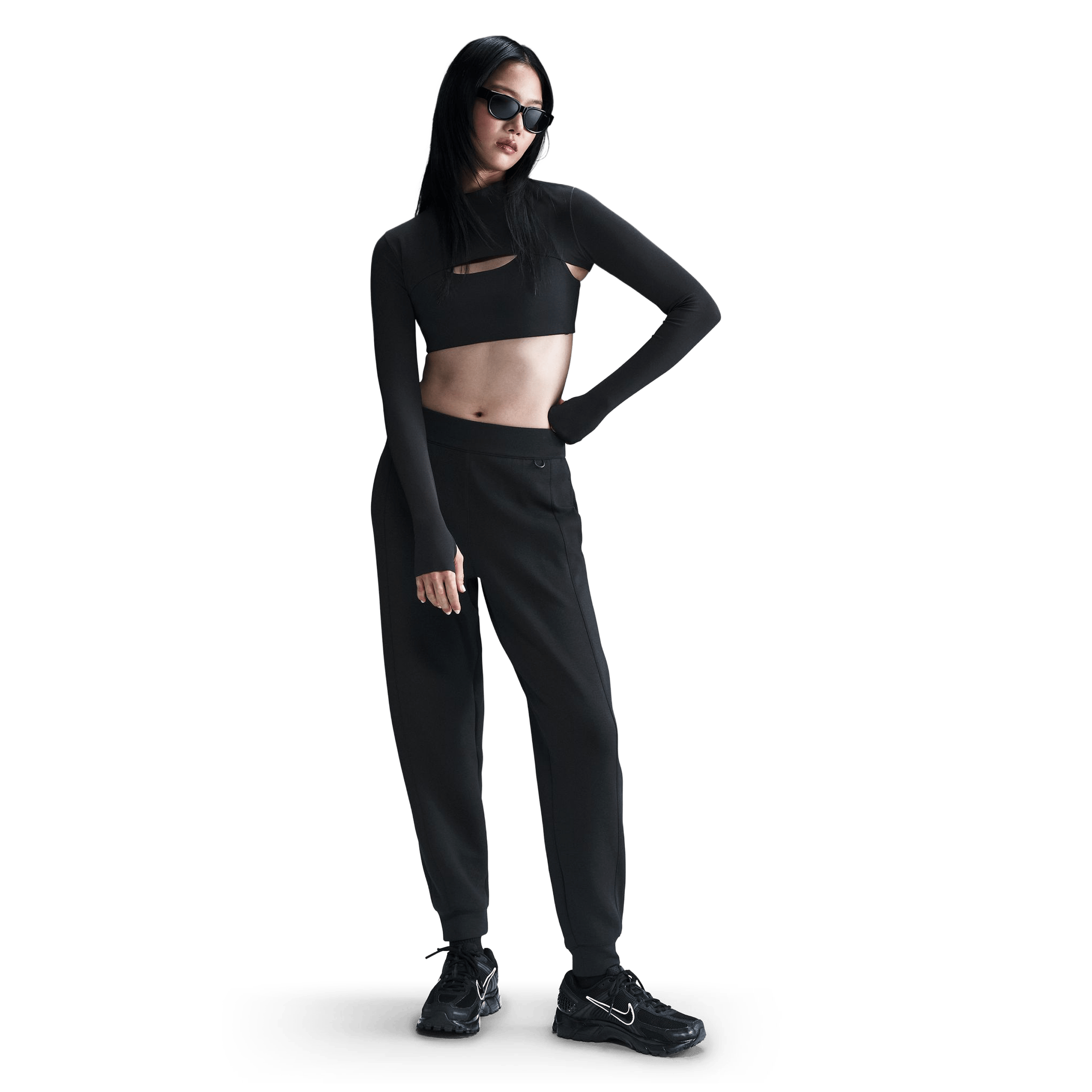 Womens Nike 24.7 ImpossiblySoft Dri-FIT Mid-Rise Joggers