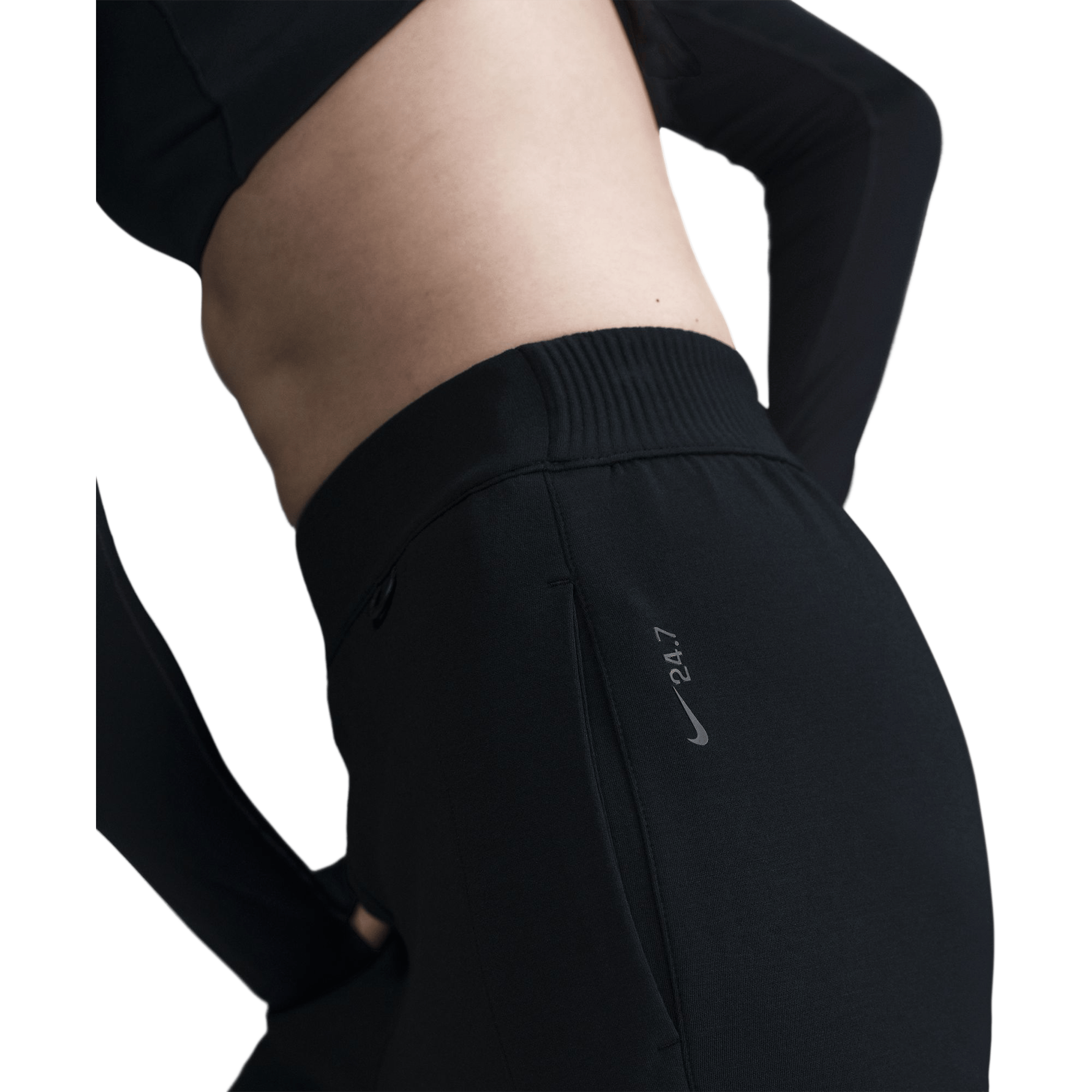 Womens Nike 24.7 ImpossiblySoft Dri-FIT Mid-Rise Joggers