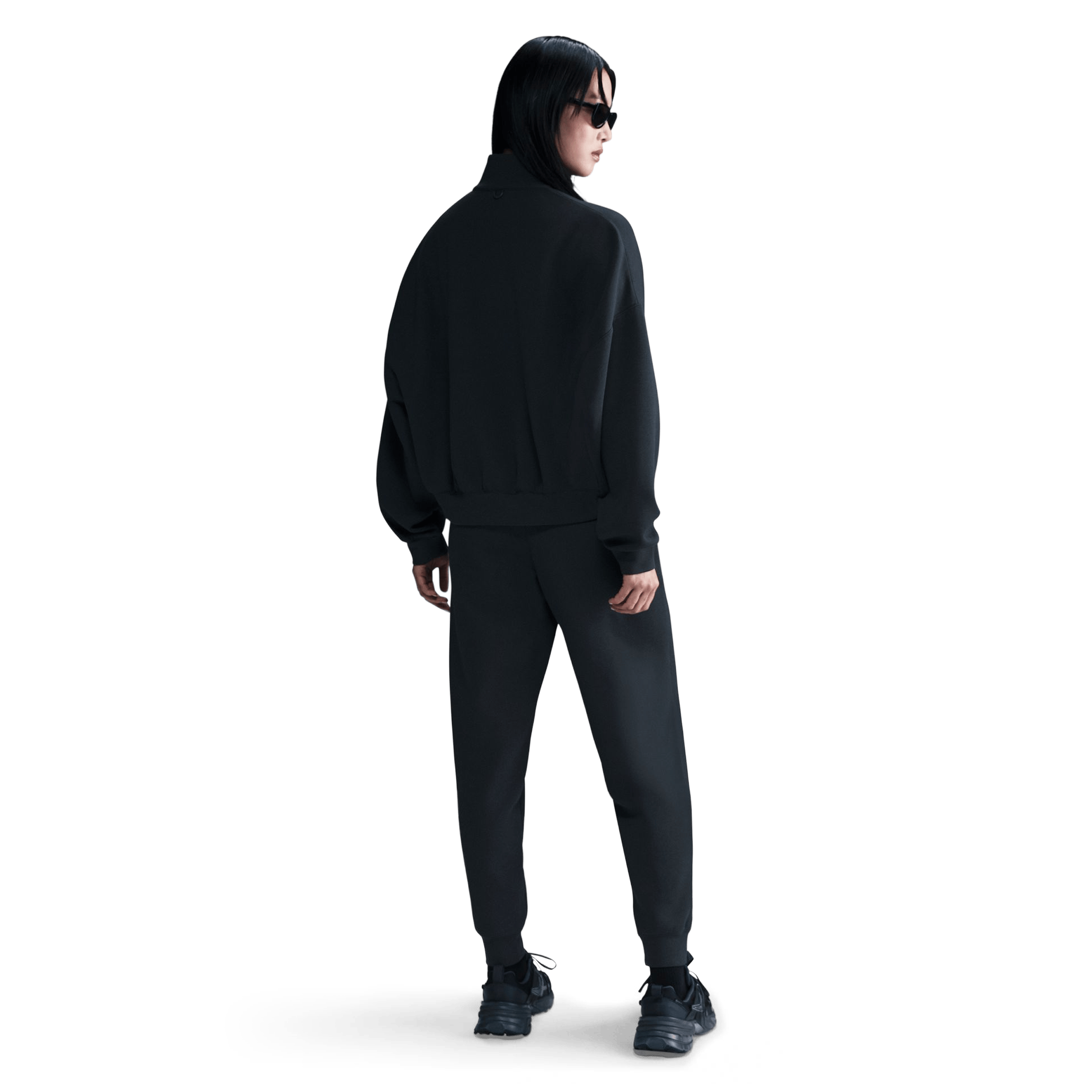 Womens Nike 24.7 ImpossiblySoft Dri-FIT Oversized 1/2-Zip Top