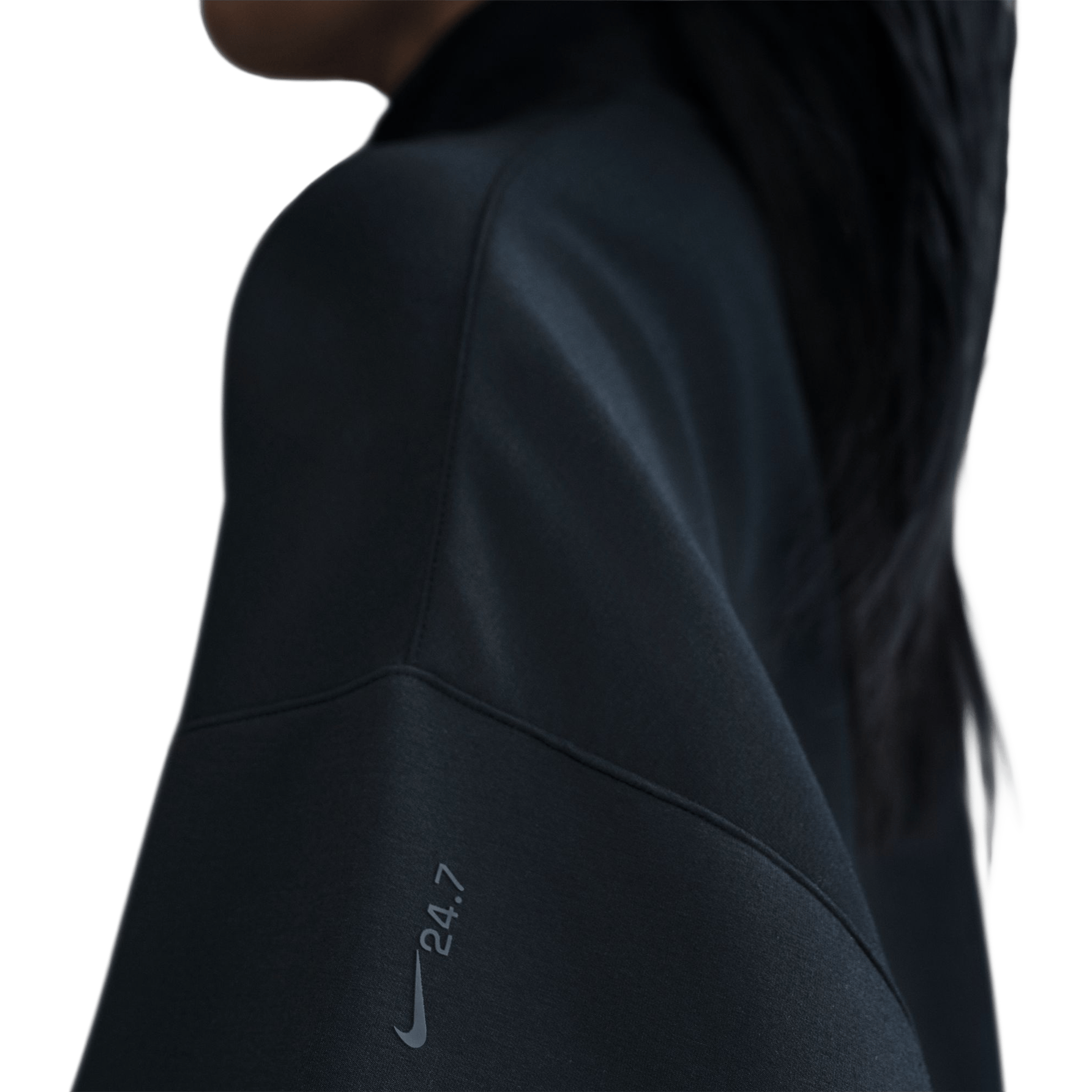 Womens Nike 24.7 ImpossiblySoft Dri-FIT Oversized 1/2-Zip Top