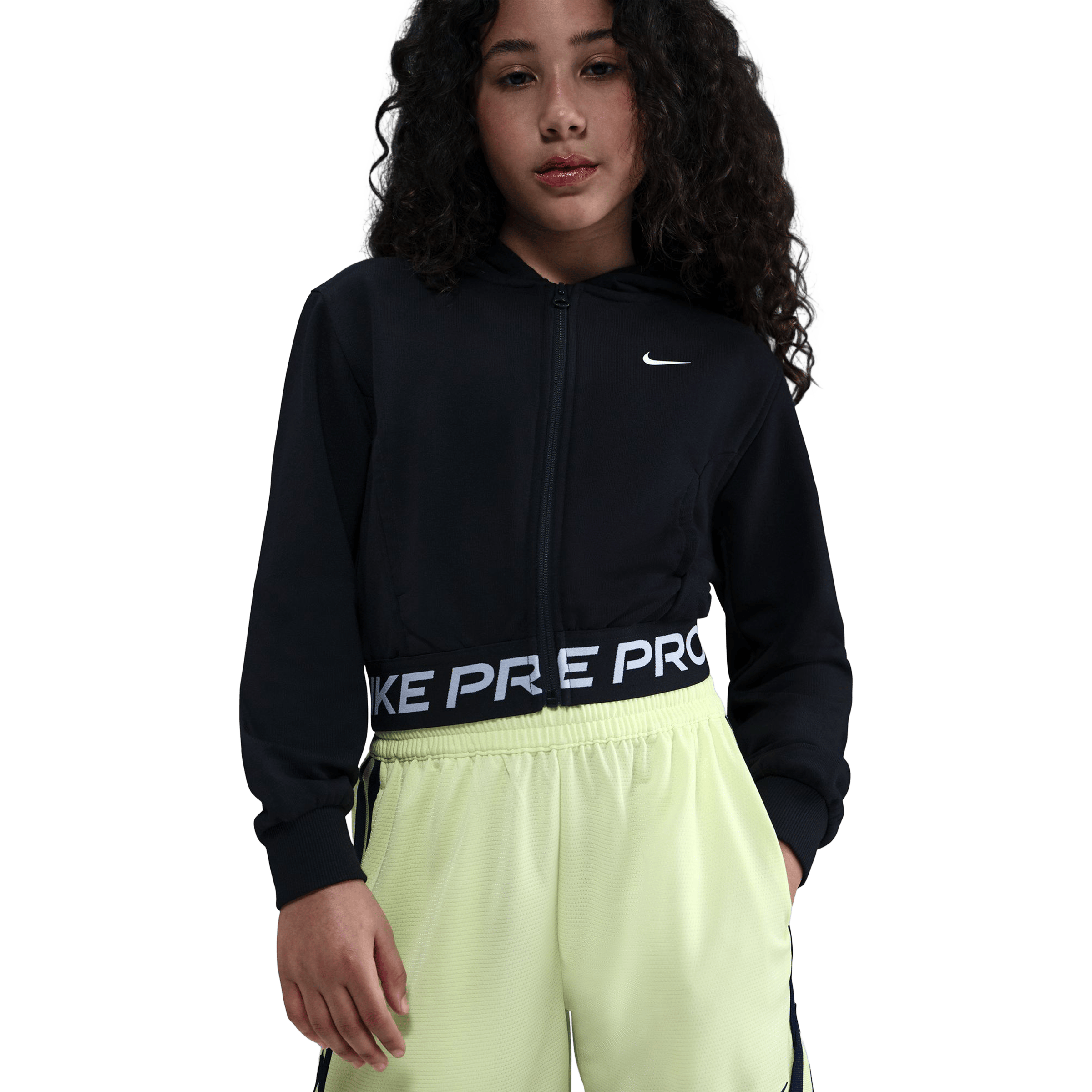 Kids Nike Pro Fleece Dri-FIT Full-Zip Hoodie