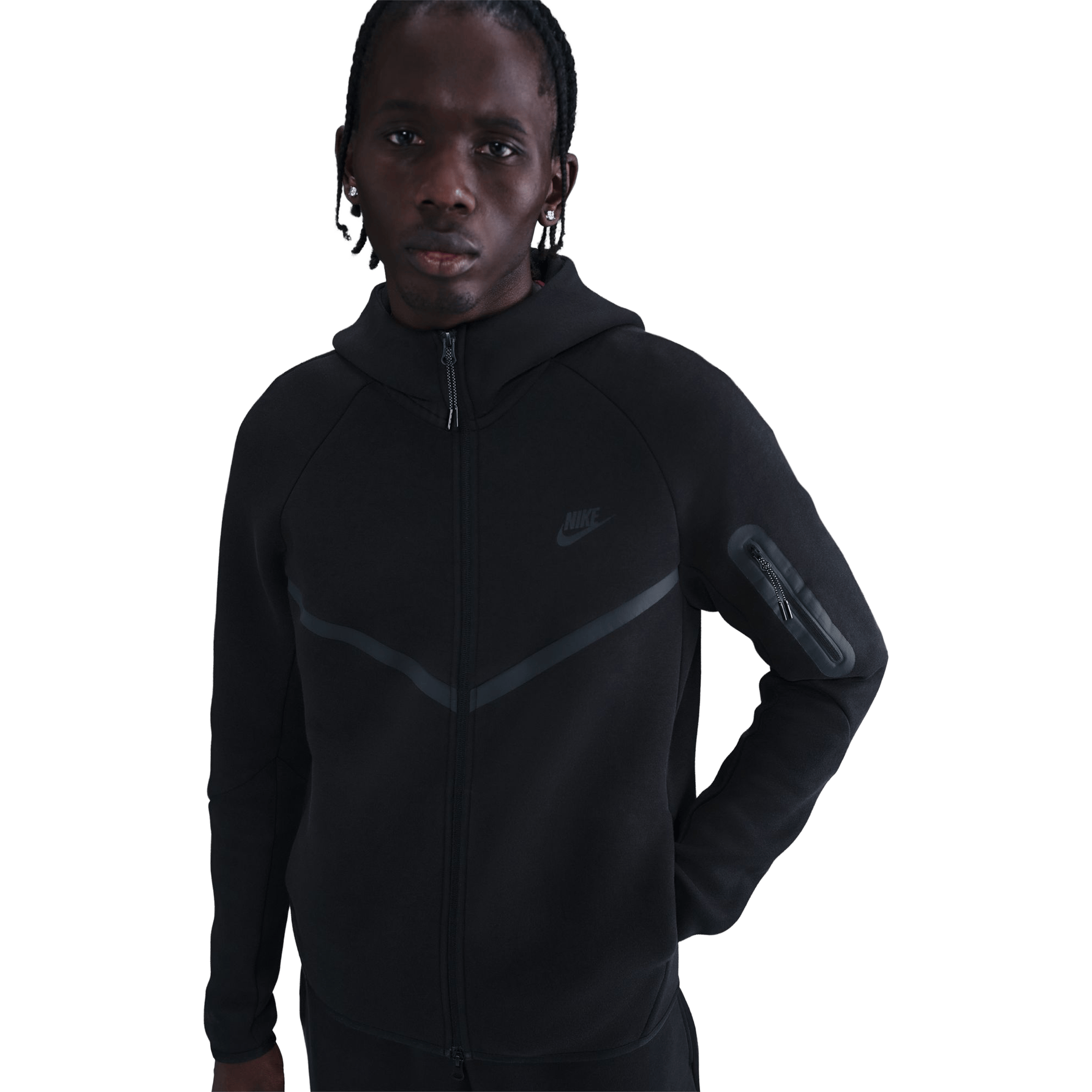 Mens Nike Tech Fleece Windrunner Full-Zip Jacket