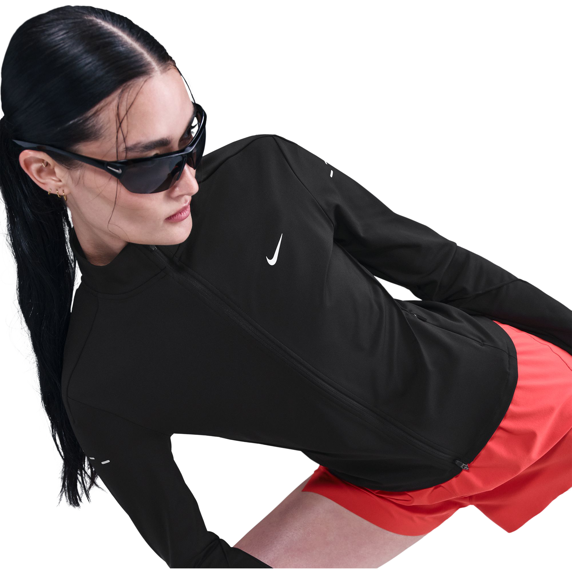 Nike Swift Dri-FIT Full-Zip Mid-Layer Running Top