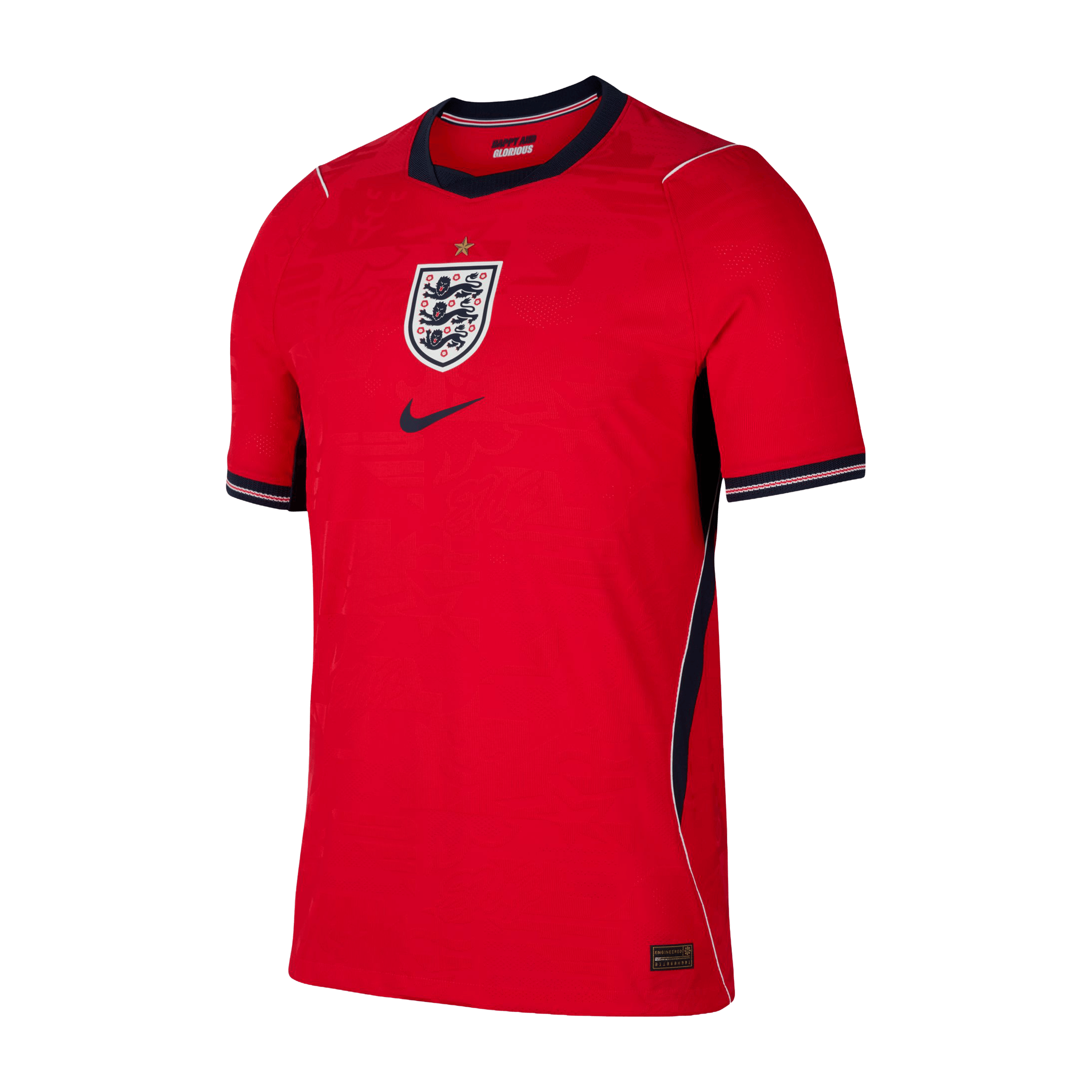 Mens Nike England 26 Match Away Authentic Football Jersey