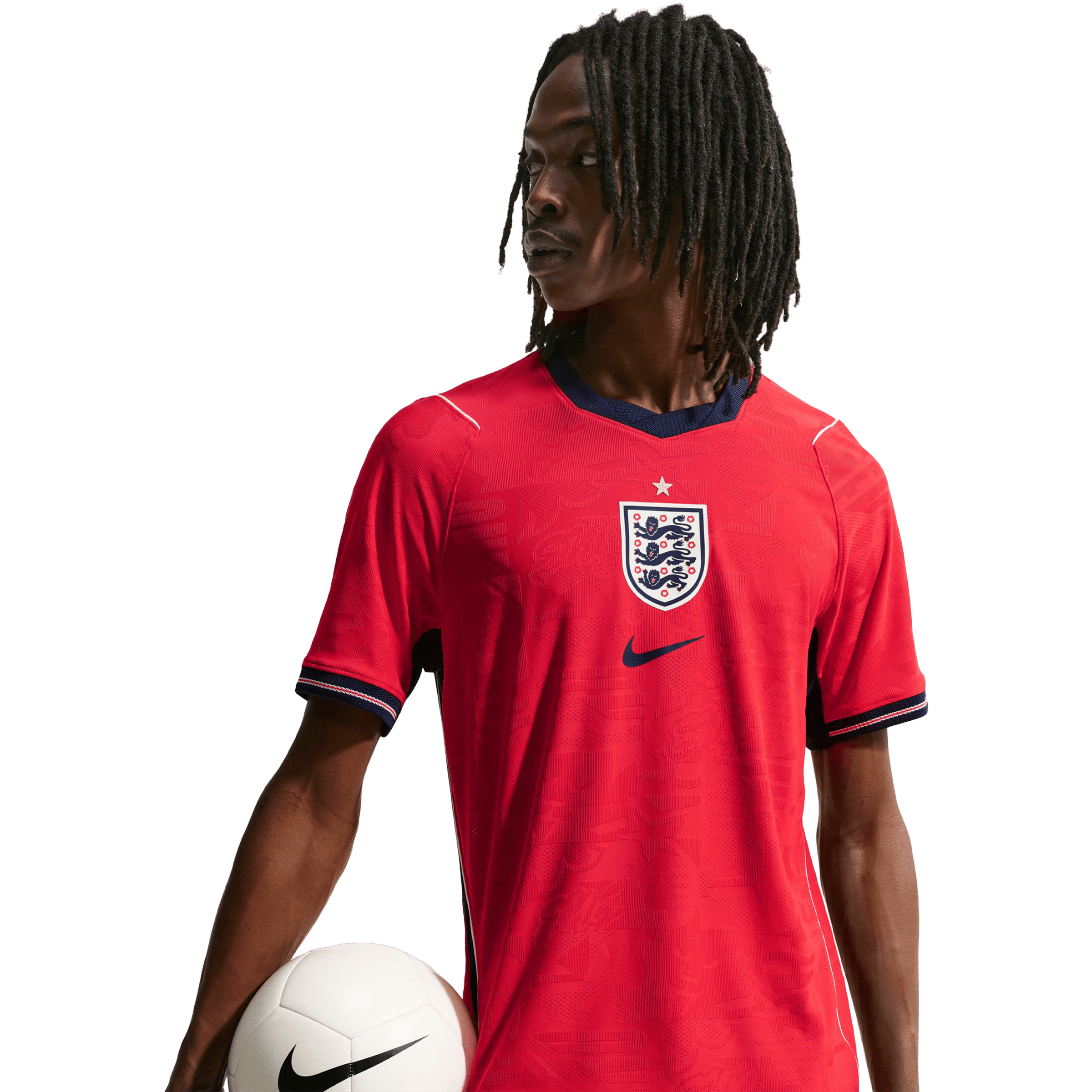 Mens Nike England 26 Match Away Authentic Football Jersey