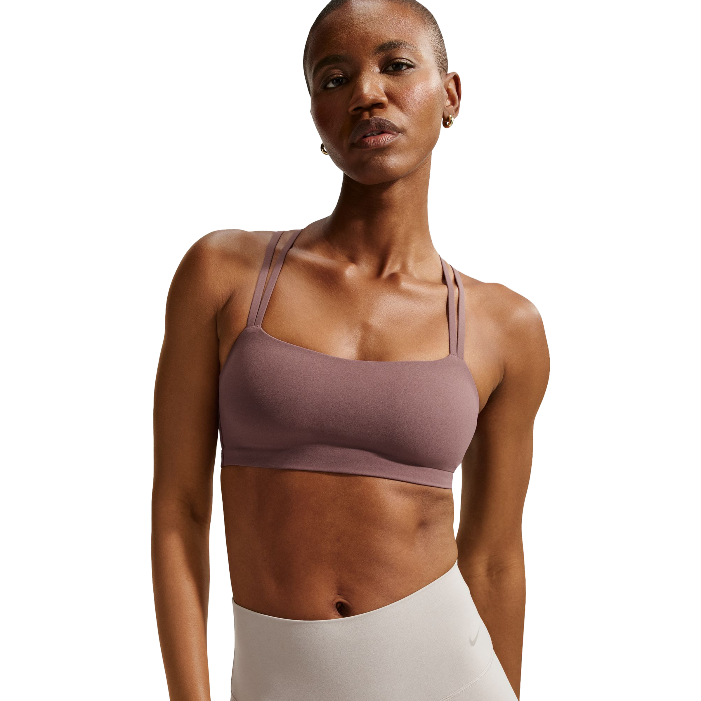 Nike Zenvy Strappy Light-Support Padded Sports Bra