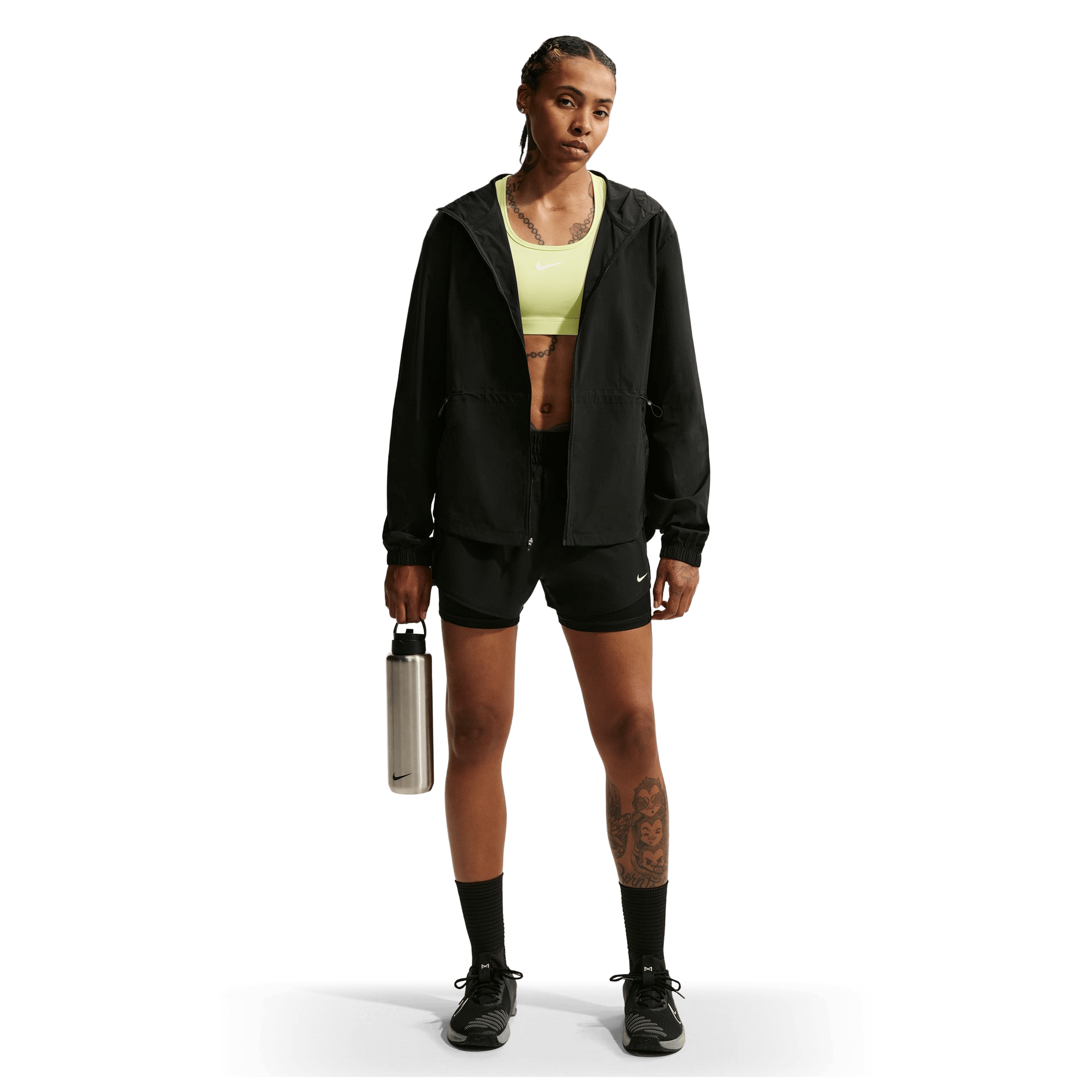 Womens Nike One UV Hooded Training Jacket