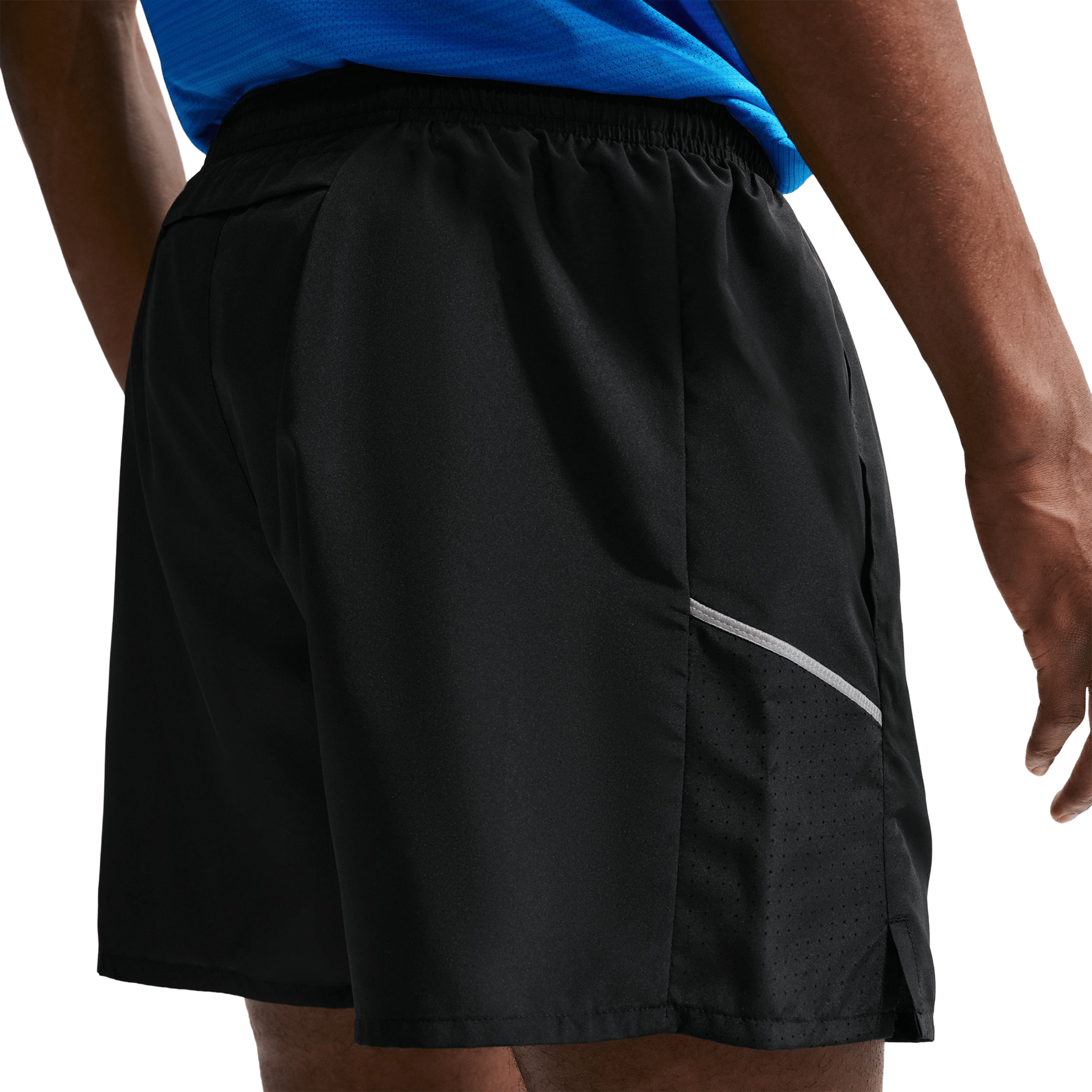 Mens Nike Dri-FIT Miler Brief-Lined 5" Running Shorts