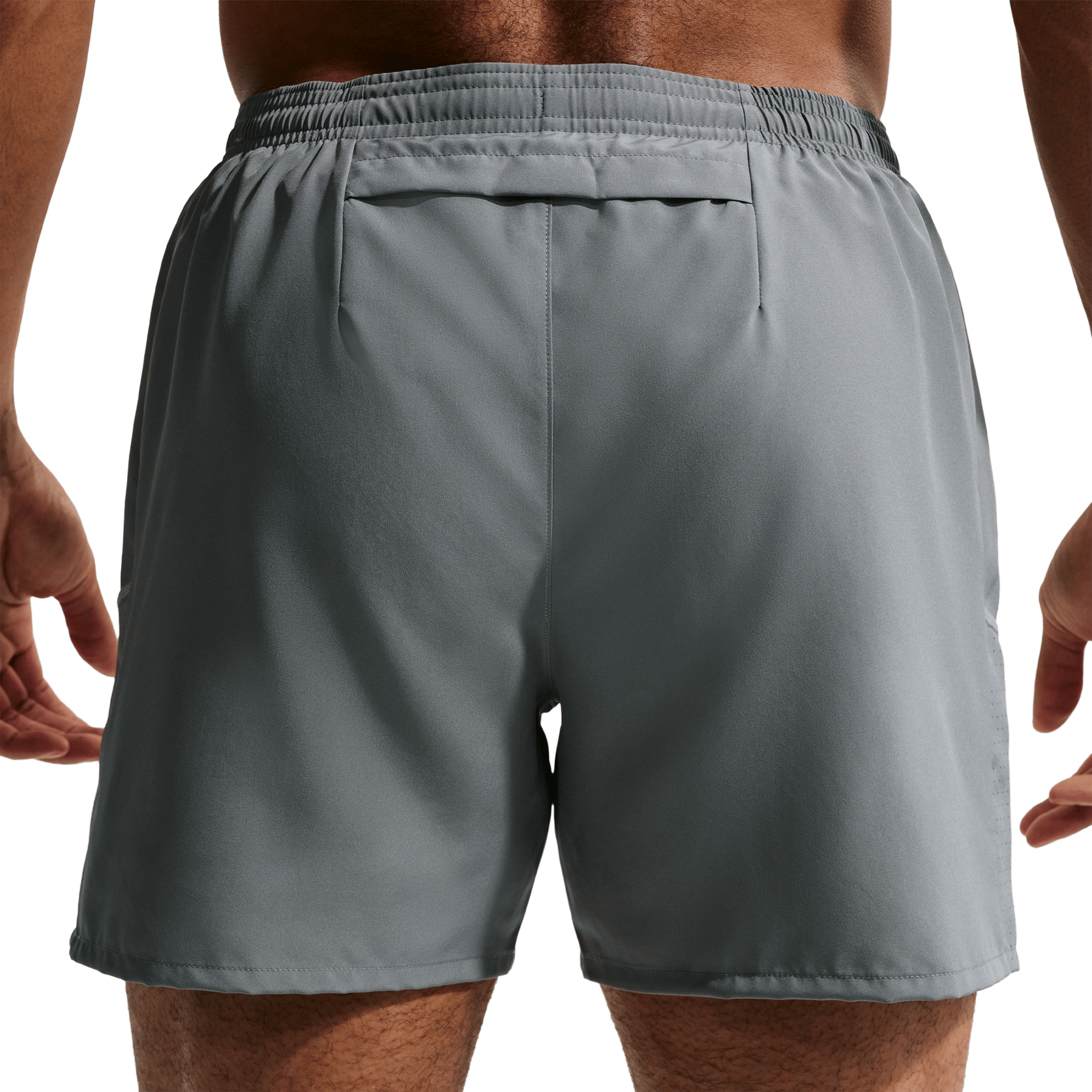 Mens Nike Dri-FIT Miler Brief-Lined 5" Running Shorts