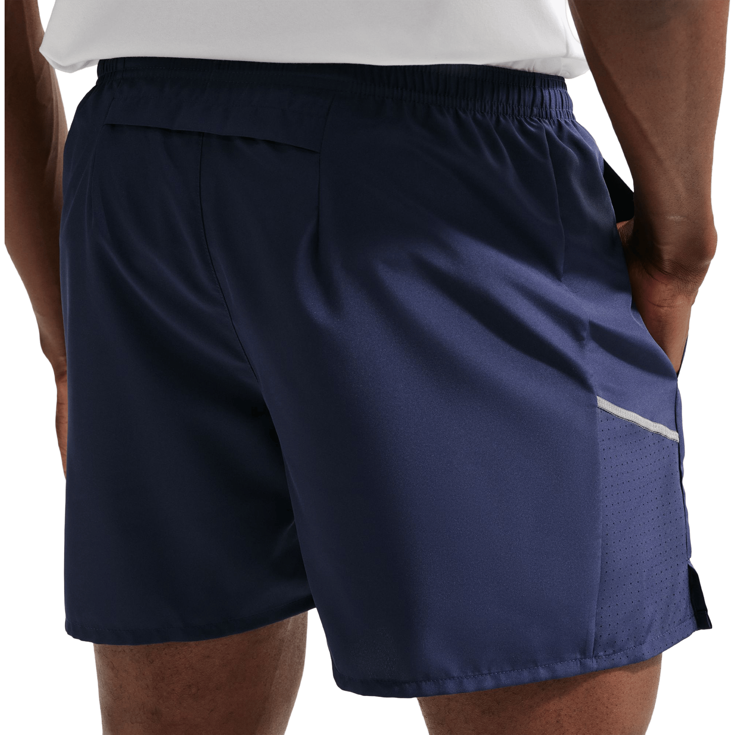 Mens Nike Dri-FIT Miler Brief-Lined 5" Running Shorts