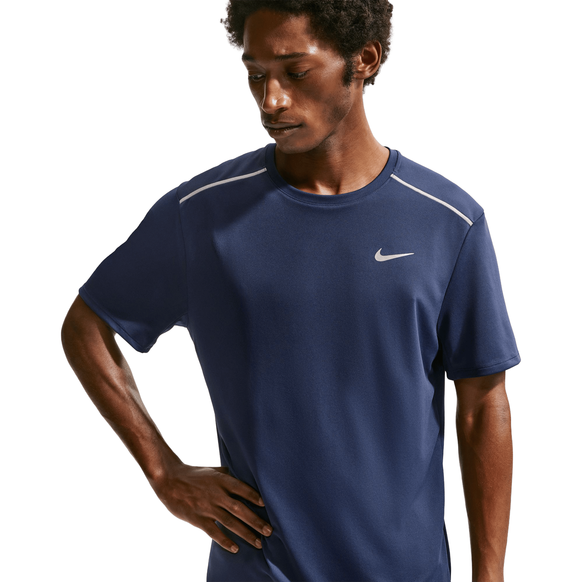 Mens Nike Dri-FIT UV Miler Short Sleeve Tee