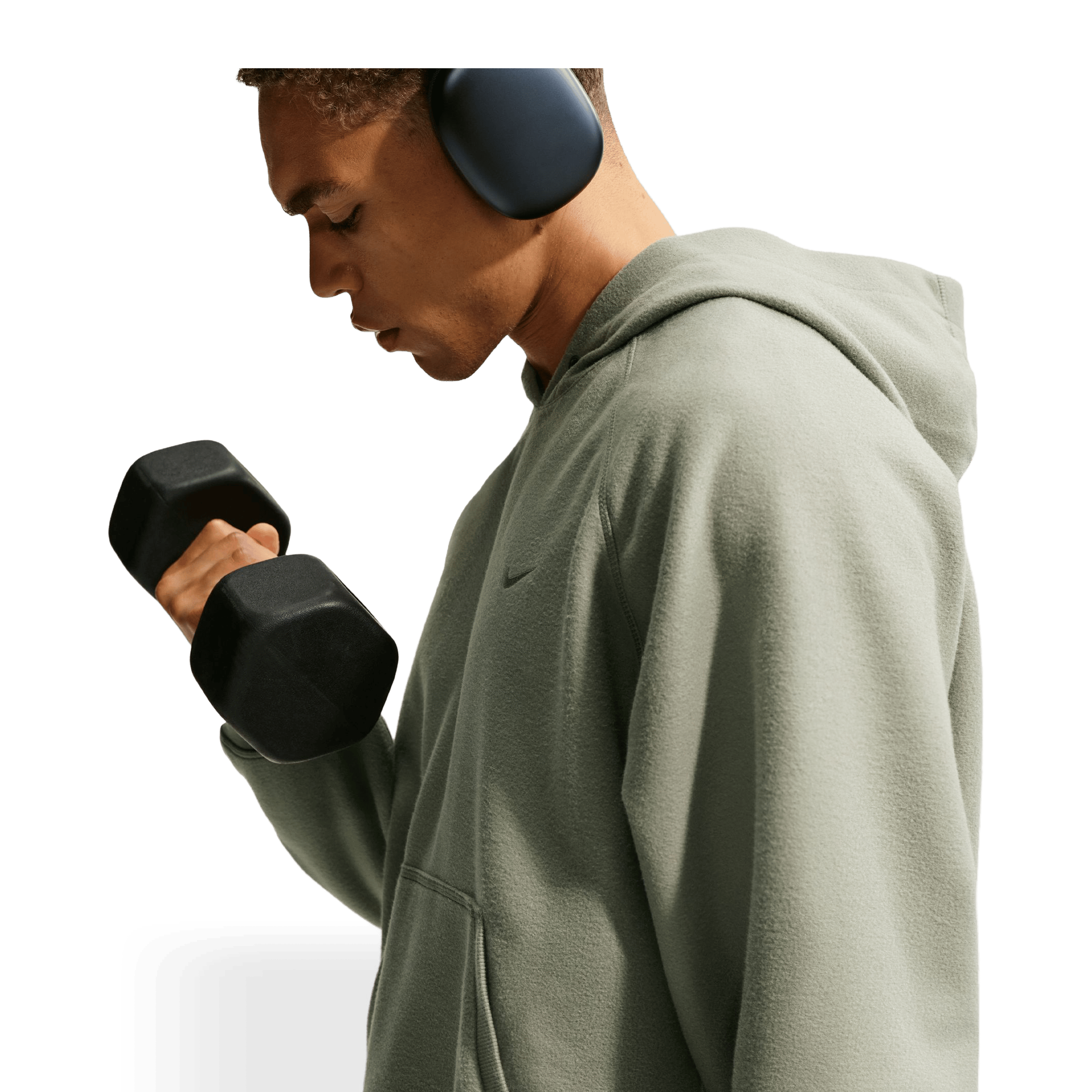 Mens Nike Athletic Club Dri-Fit Hoodie