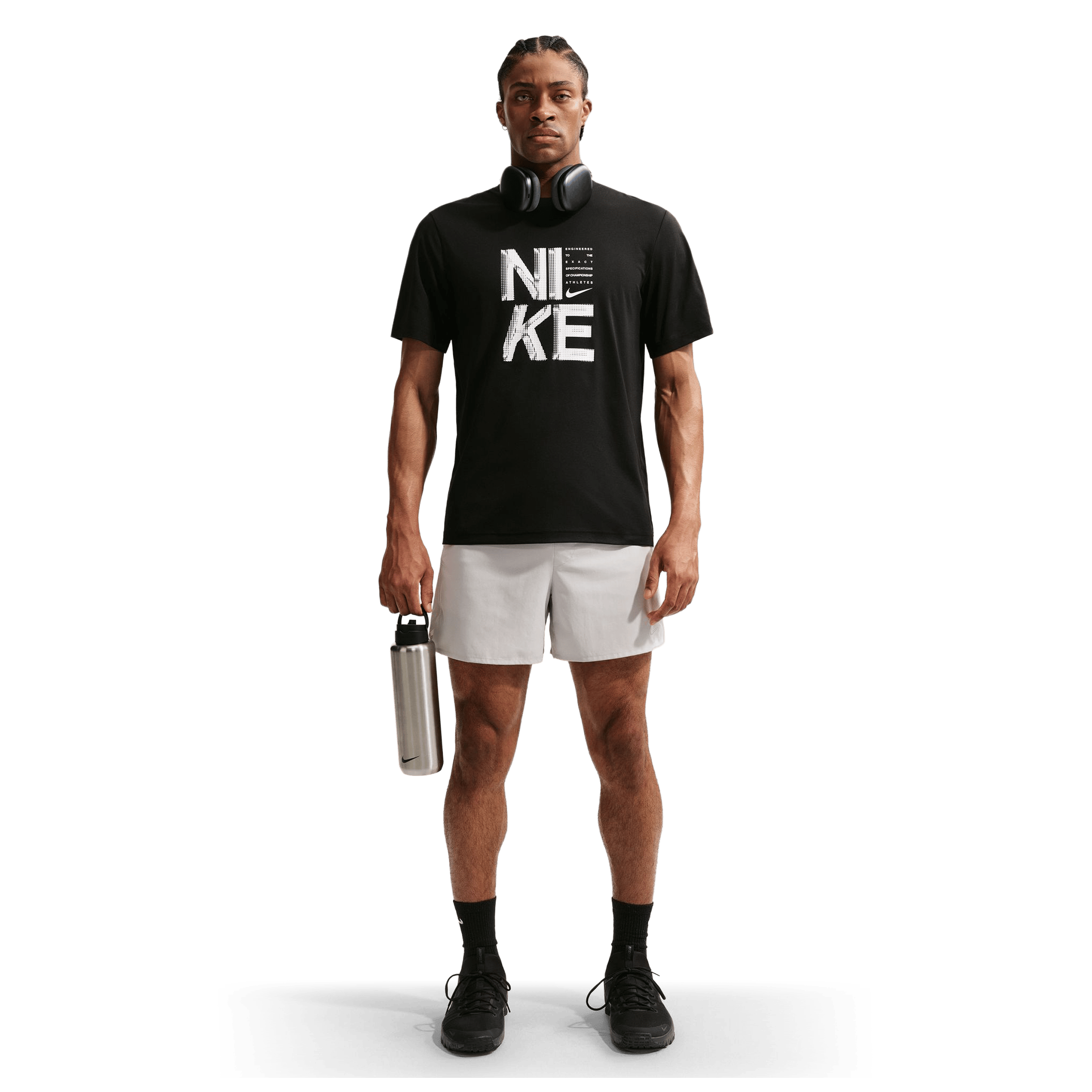 Mens Nike Dri-FIT Hyverse GFX Fill Short-Sleeve Tee