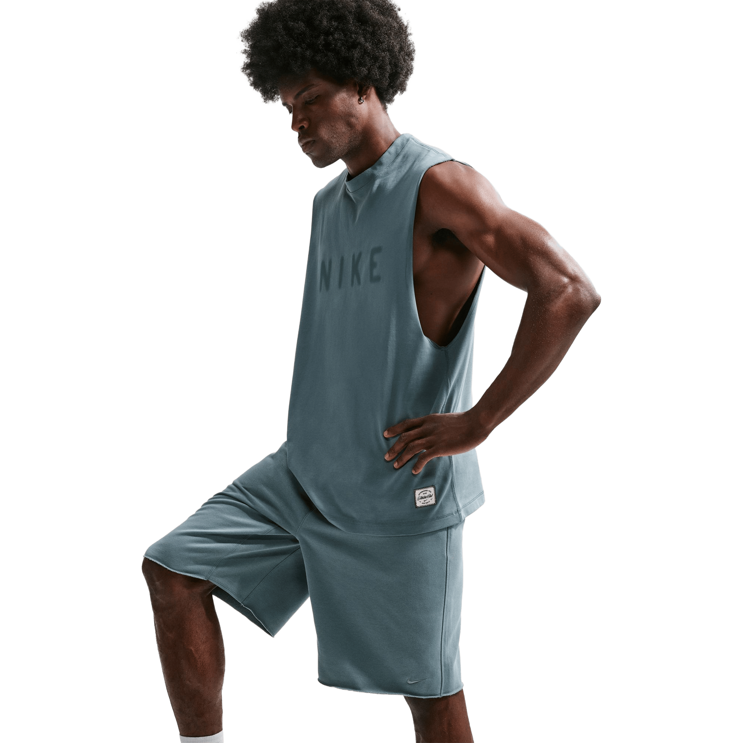 Mens Nike  NAC Dri-FIT Fleece Training 10" Shorts