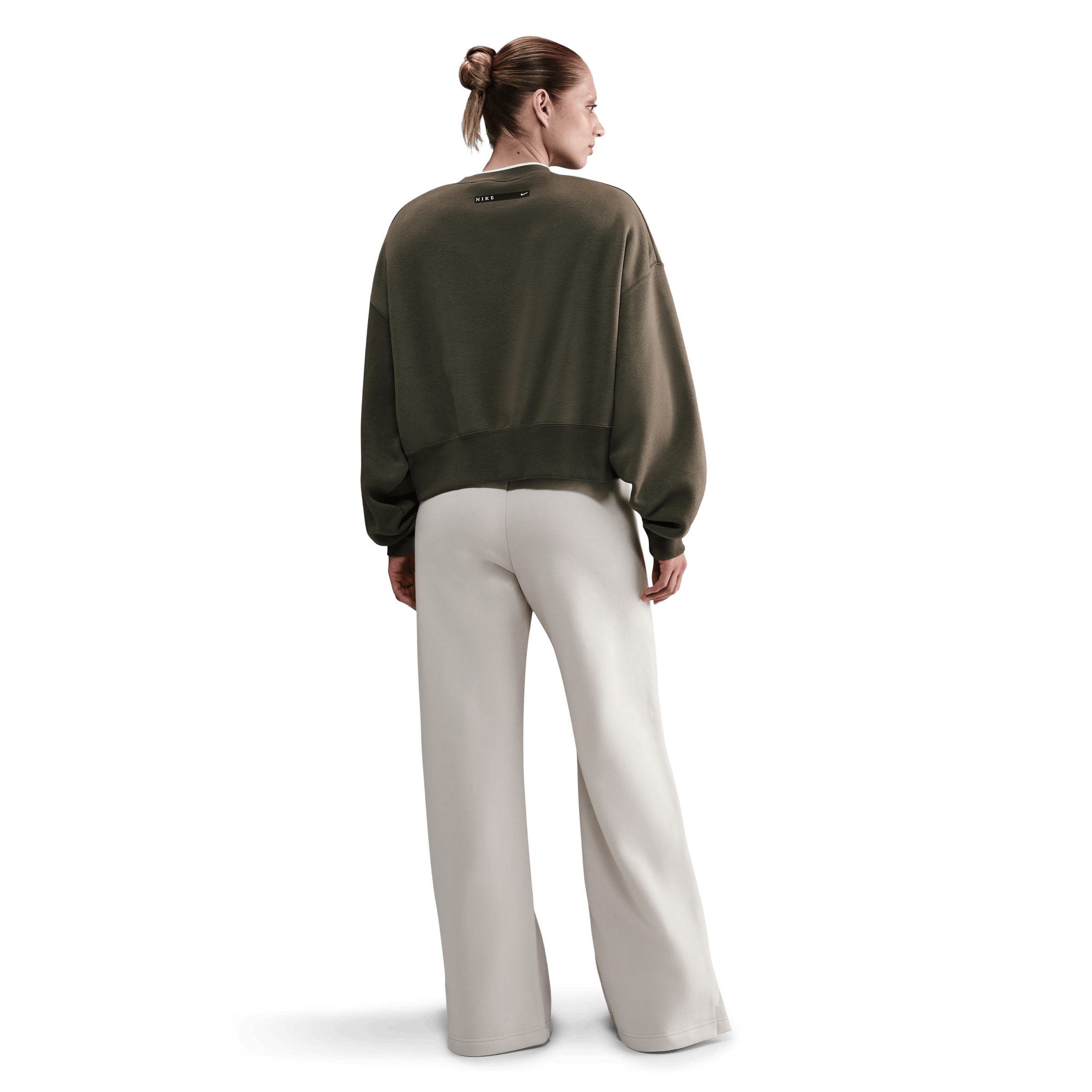 Womens Nike Sportswear Phoenix Fleece High-Waisted Wide-Leg Trousers