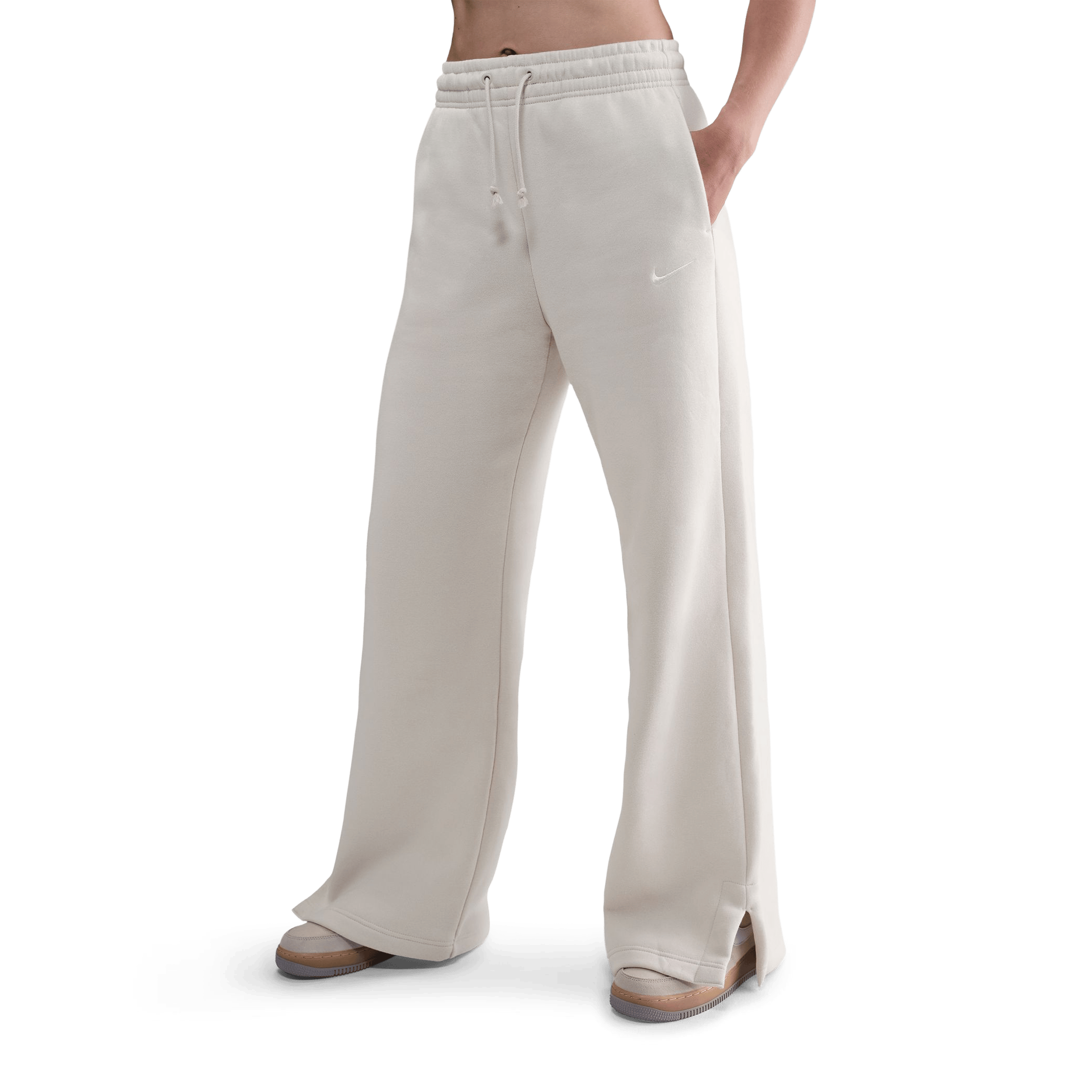Womens Nike Sportswear Phoenix Fleece High-Waisted Wide-Leg Trousers