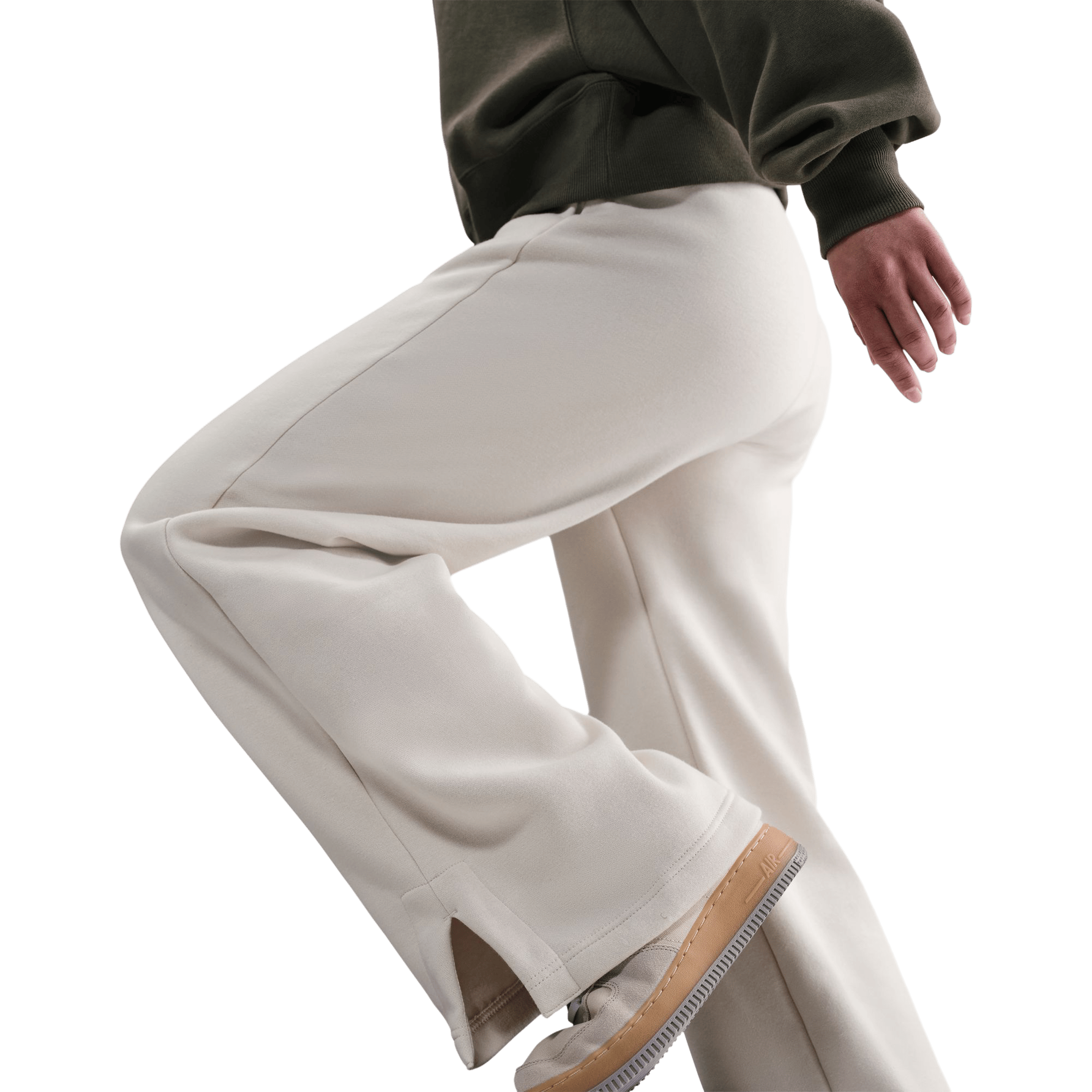 Womens Nike Sportswear Phoenix Fleece High-Waisted Wide-Leg Trousers