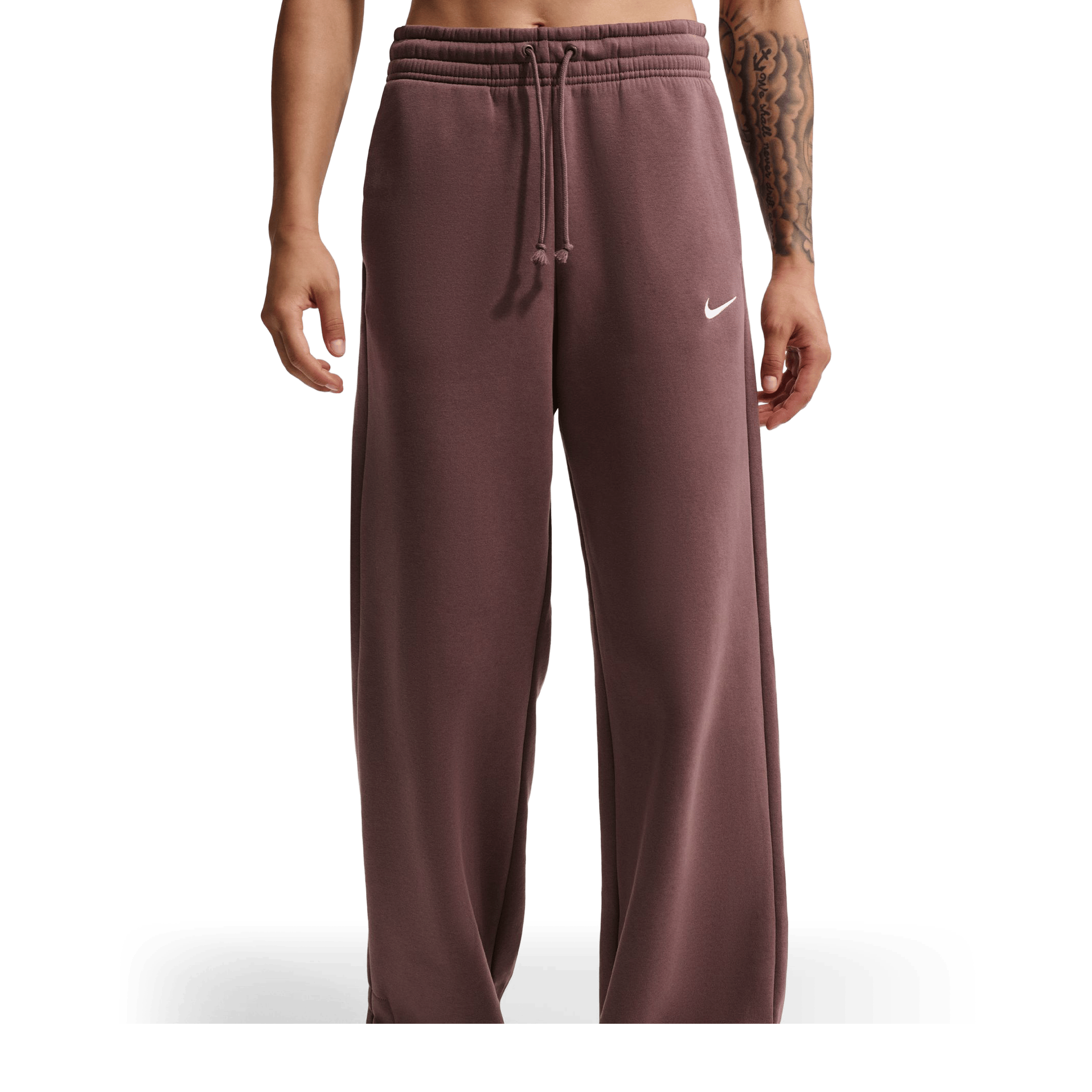 Womens Nike Sportswear Phoenix Fleece High-Waisted Wide-Leg Trousers