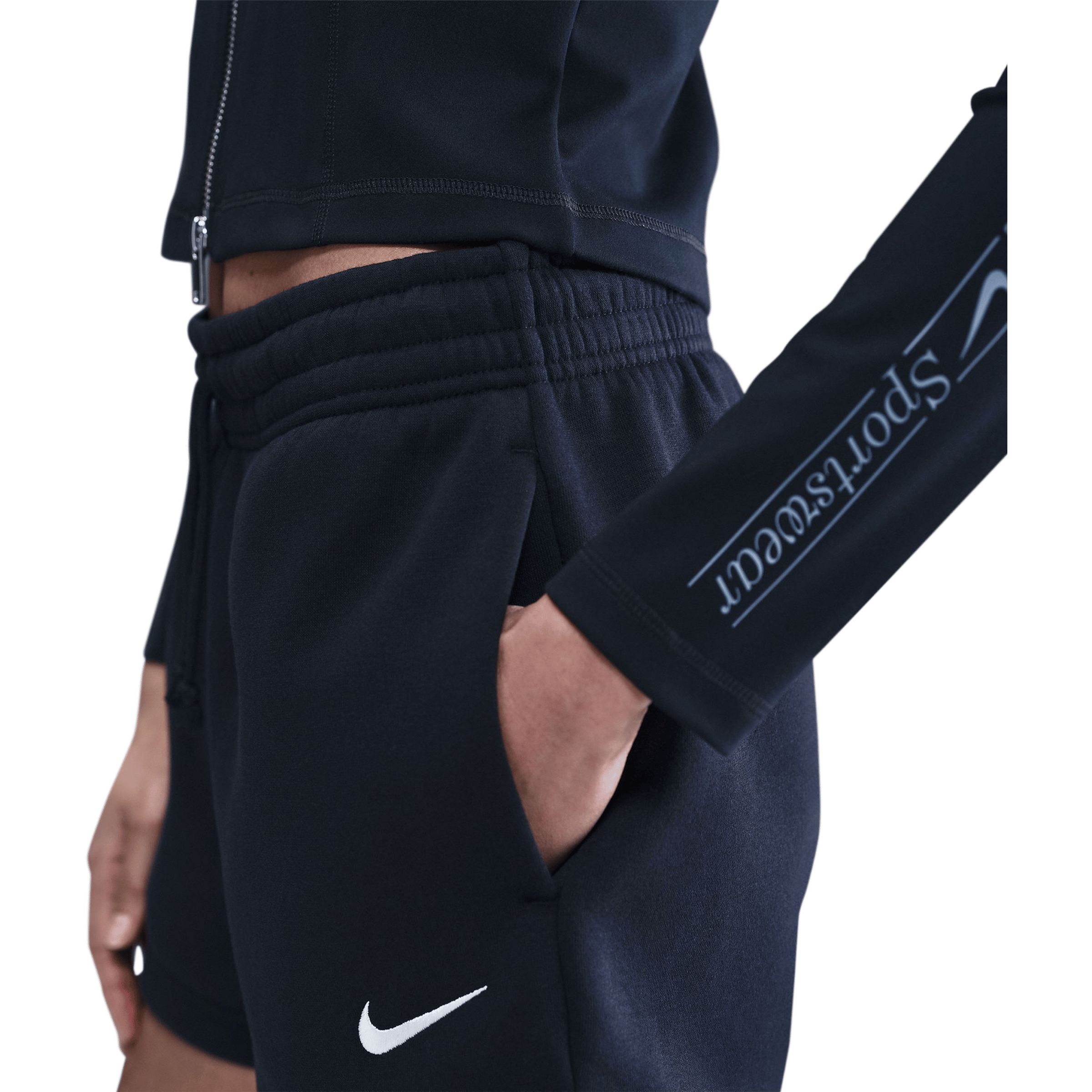 Womens Nike Sportswear Phoenix Fleece Mid-Rise (4") Shorts