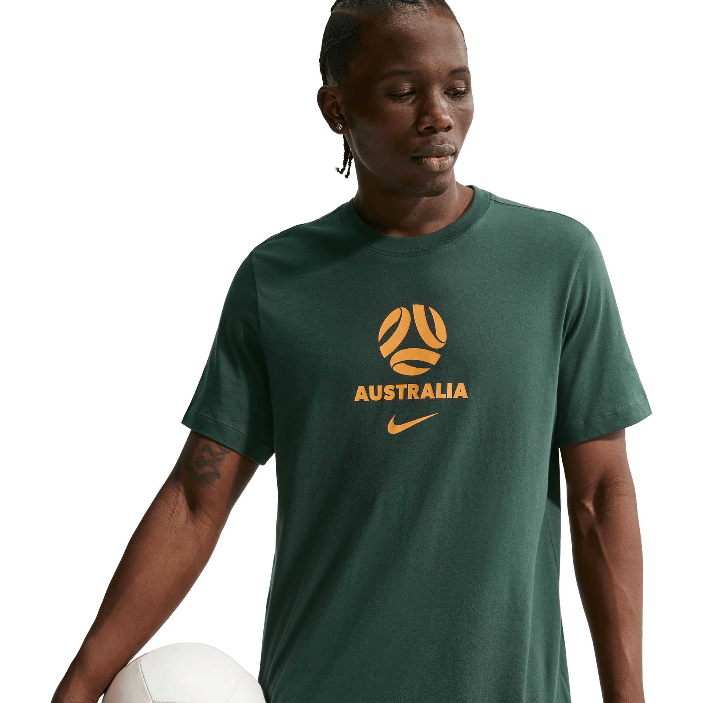 Mens Nike Australia Soccer Tee