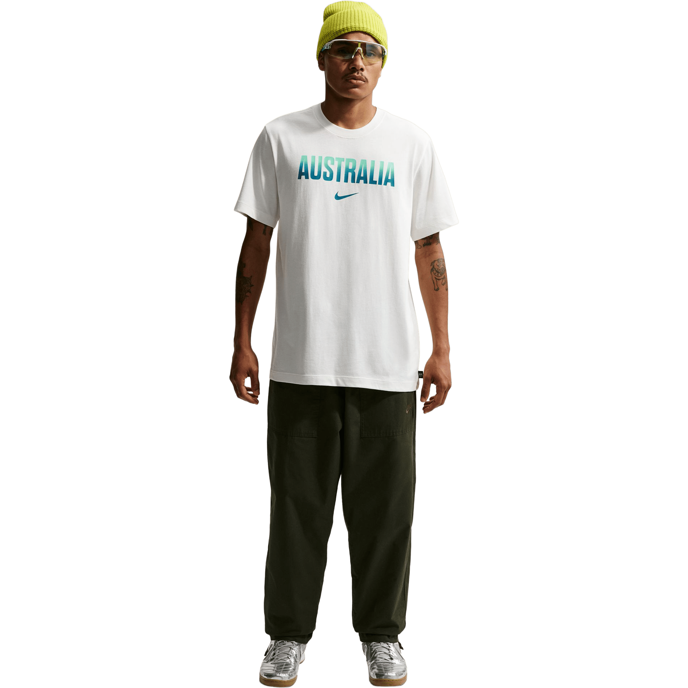 Mens Nike Australia Soccer Tee