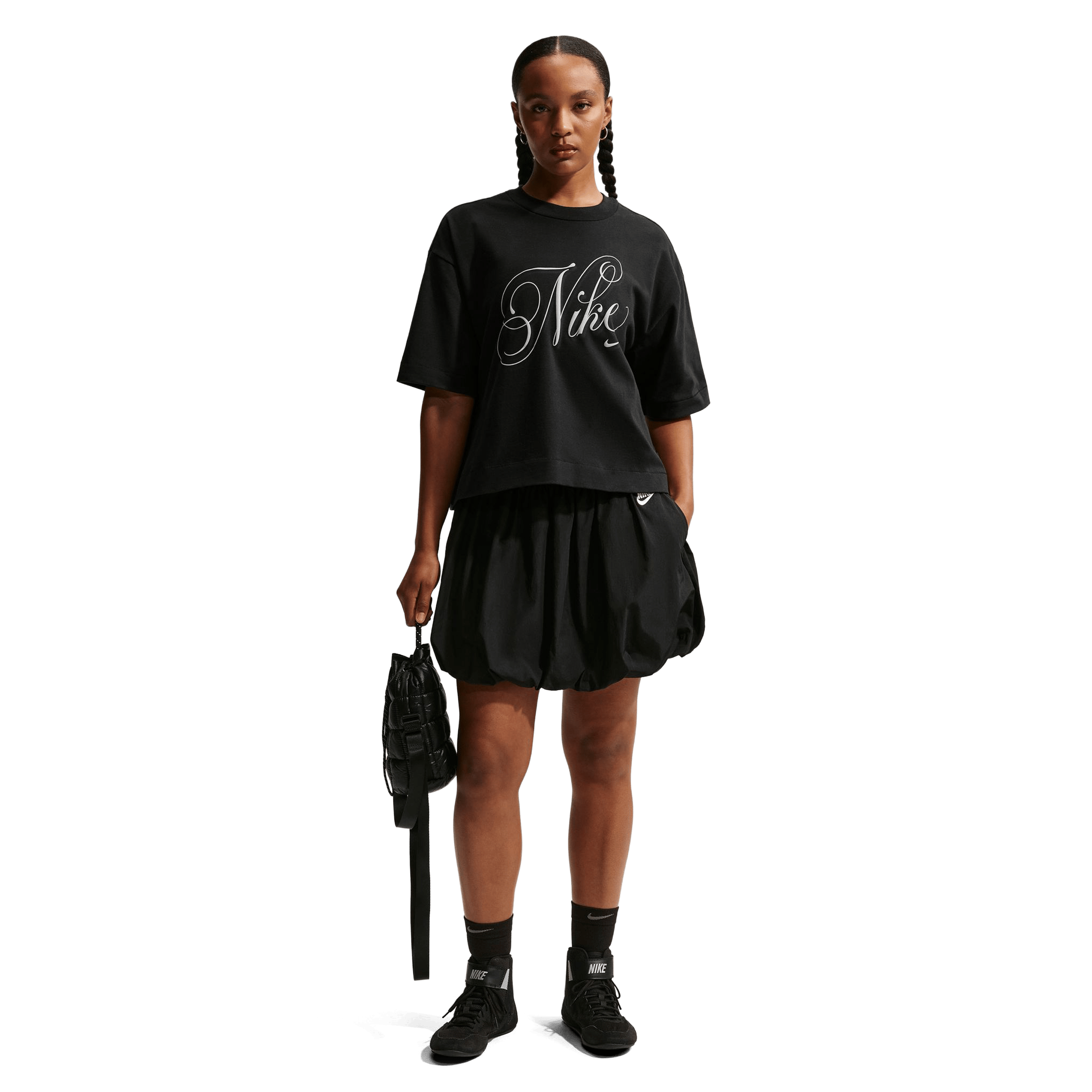 Womens Nike Sportswear Oversized Short Sleeve Tee