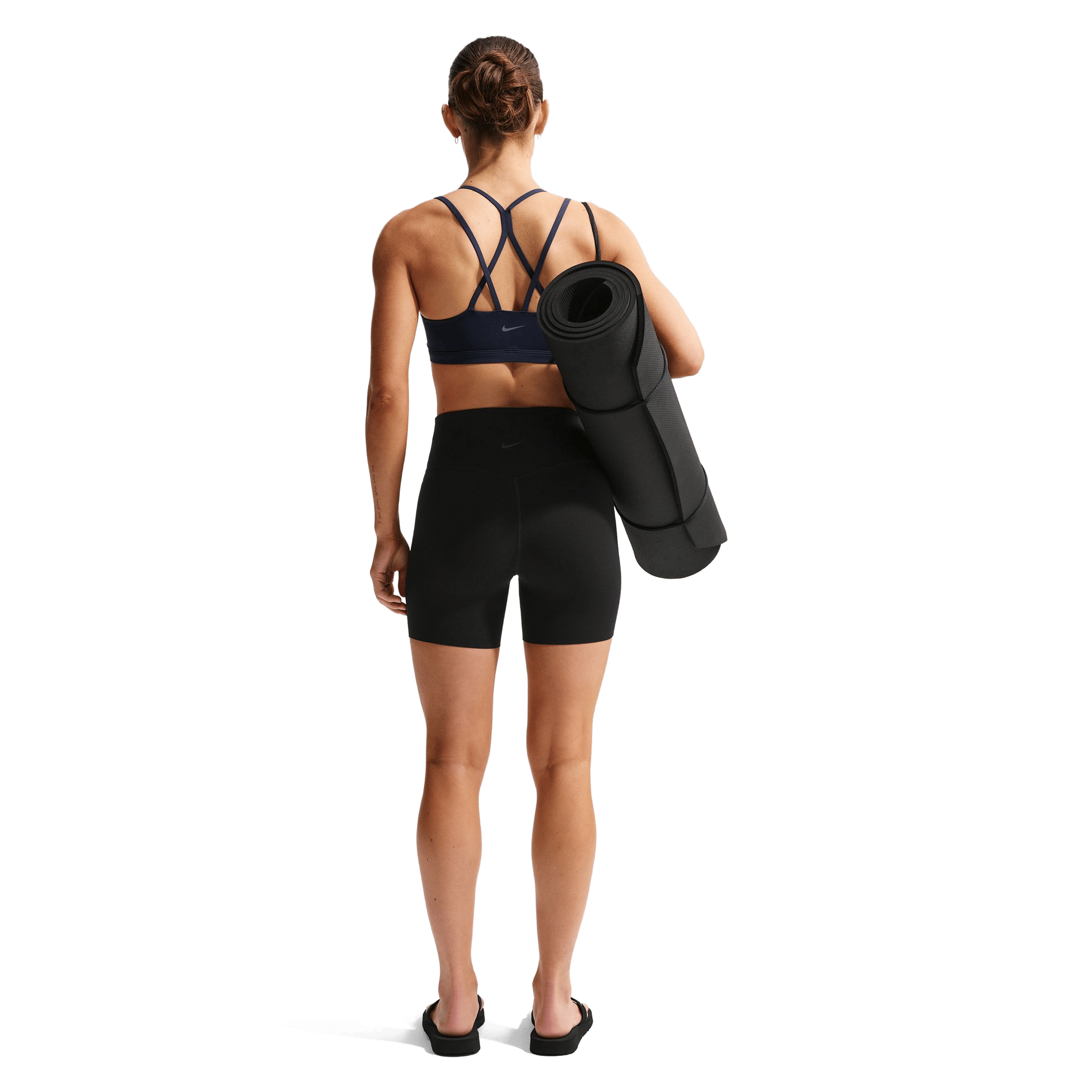 Womens Nike Zenvy High-Waisted 5" Biker Shorts